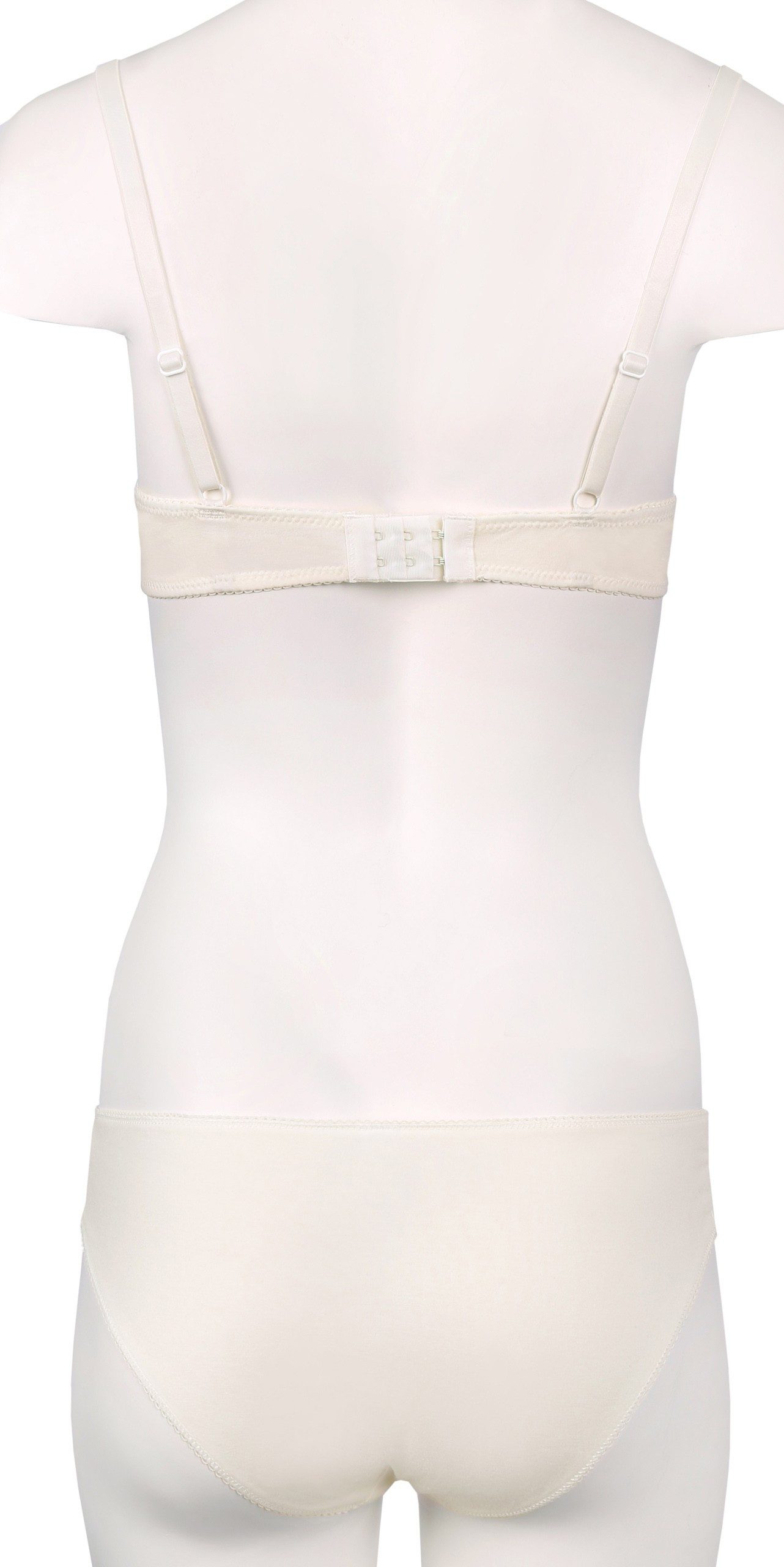 Sarcia.eu Bügel-Bikini Ecrufarbenes Unterwäsche-Set, Slip und BH 70B