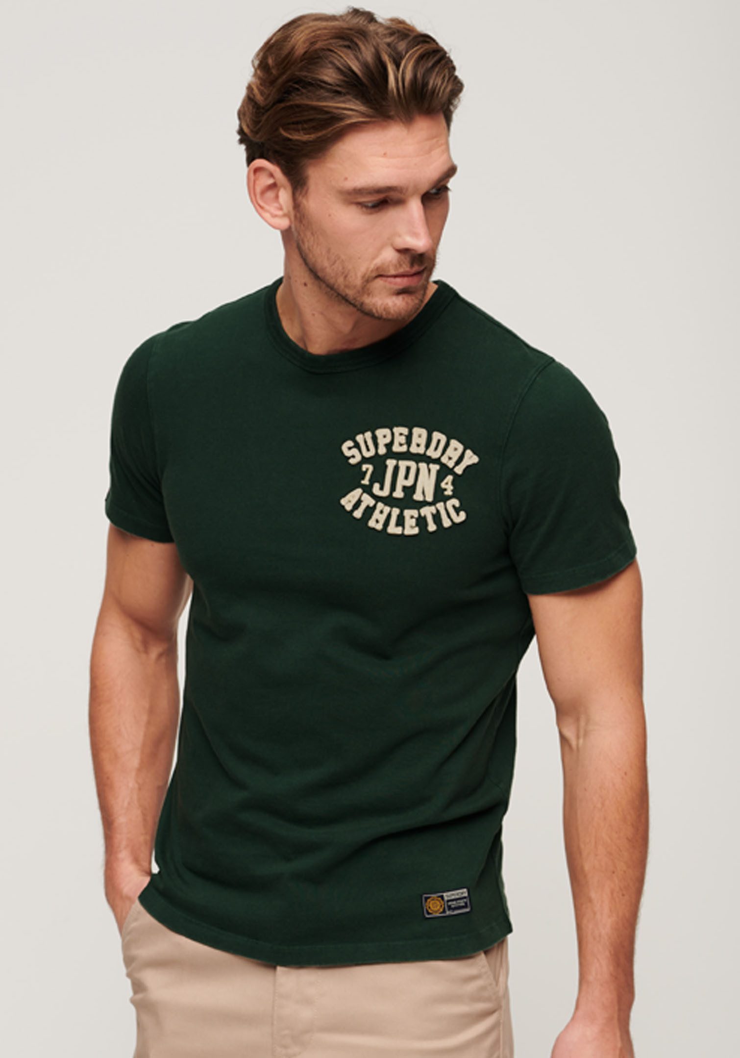 Superdry T-Shirt VINTAGE ATHLETIC CHEST S/S günstig online kaufen