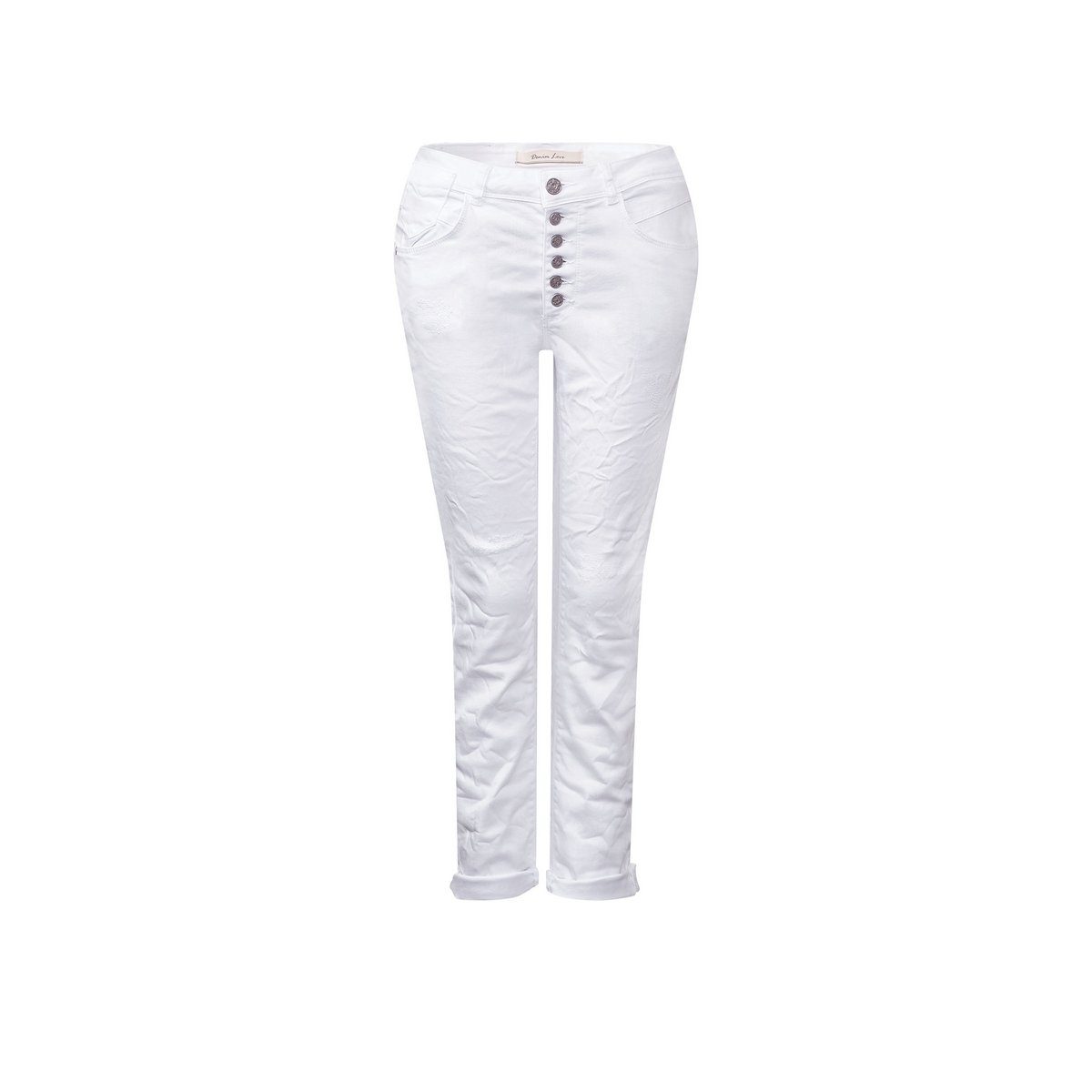 5-Pocket-Jeans weiß (1-tlg) regular STREET ONE