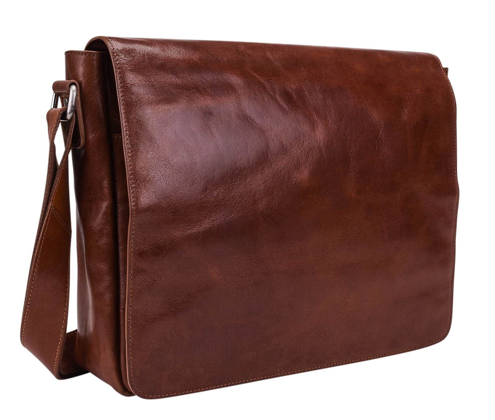 Leonhard Heyden Umhängetasche Shoulder Bag (Set, 2-tlg), aus echtem Leder