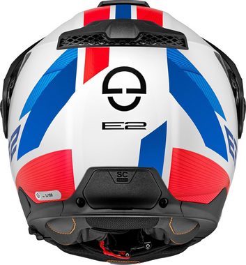 Schuberth Motorradhelm E2 Defender White, vorbereitet