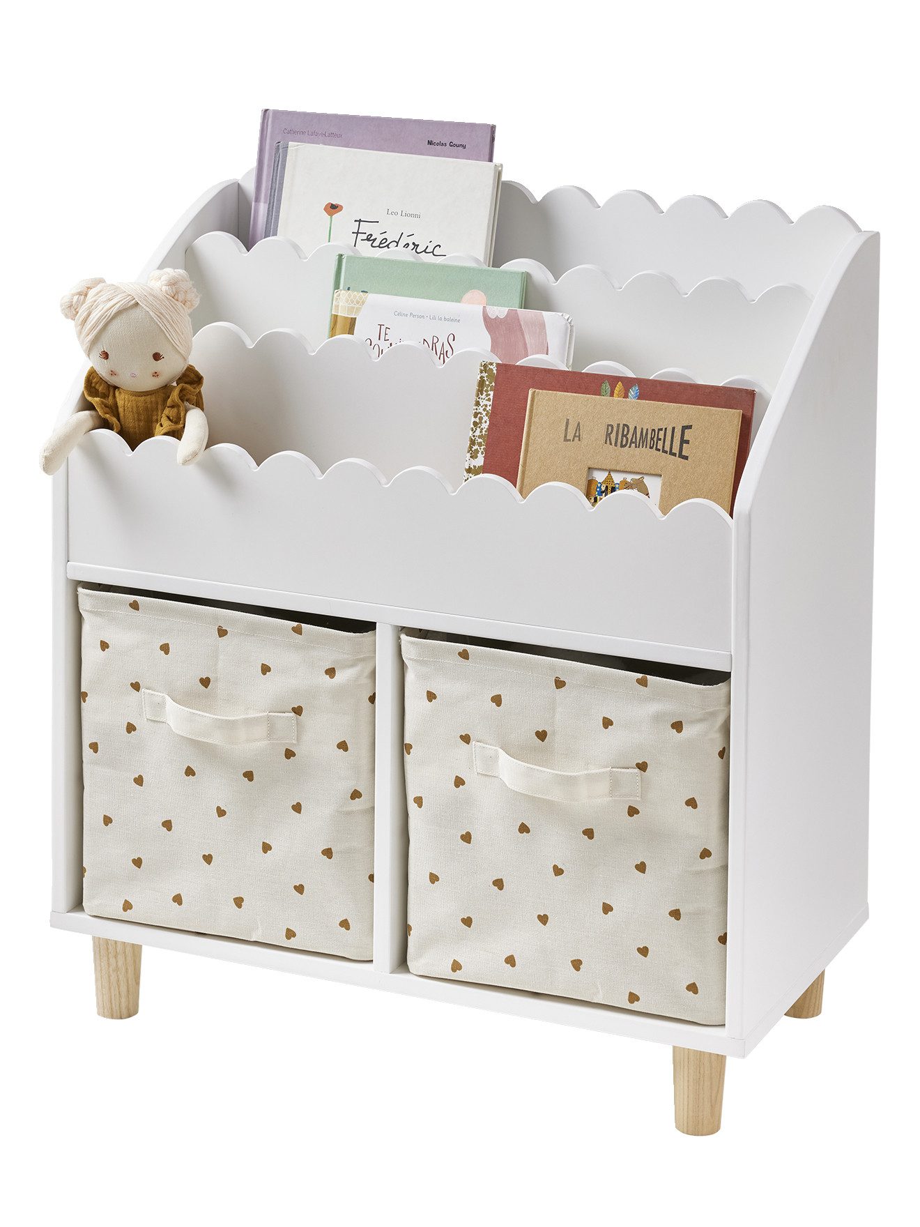 vertbaudet Aufbewahrungsbox 2er-Pack Kinderzimmer Aufbewahrungsboxen günstig online kaufen