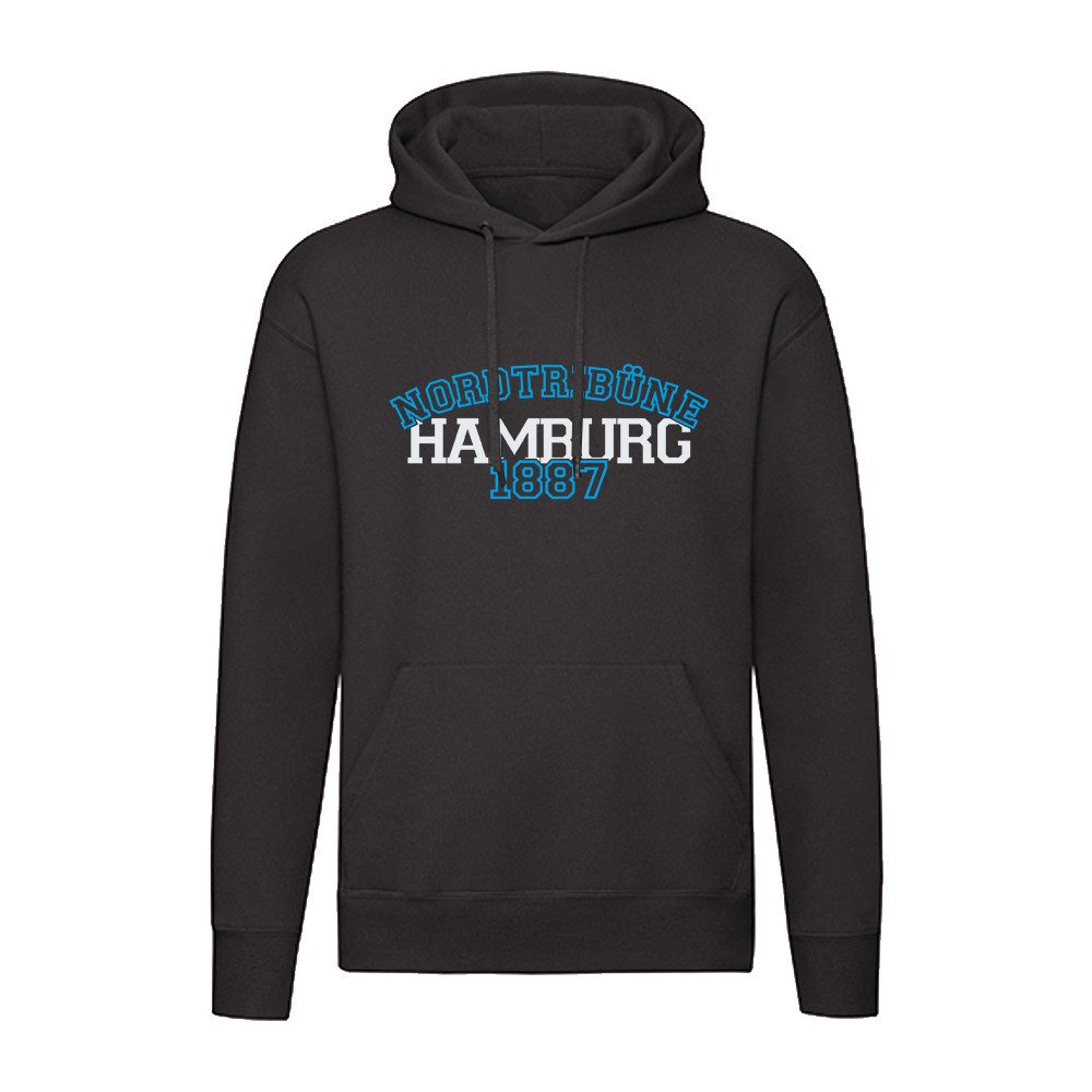 G-graphics Hoodie Nordtribüne – Hamburg – 1887 Unisex Pullover mit einem Motiv für den echten Fan