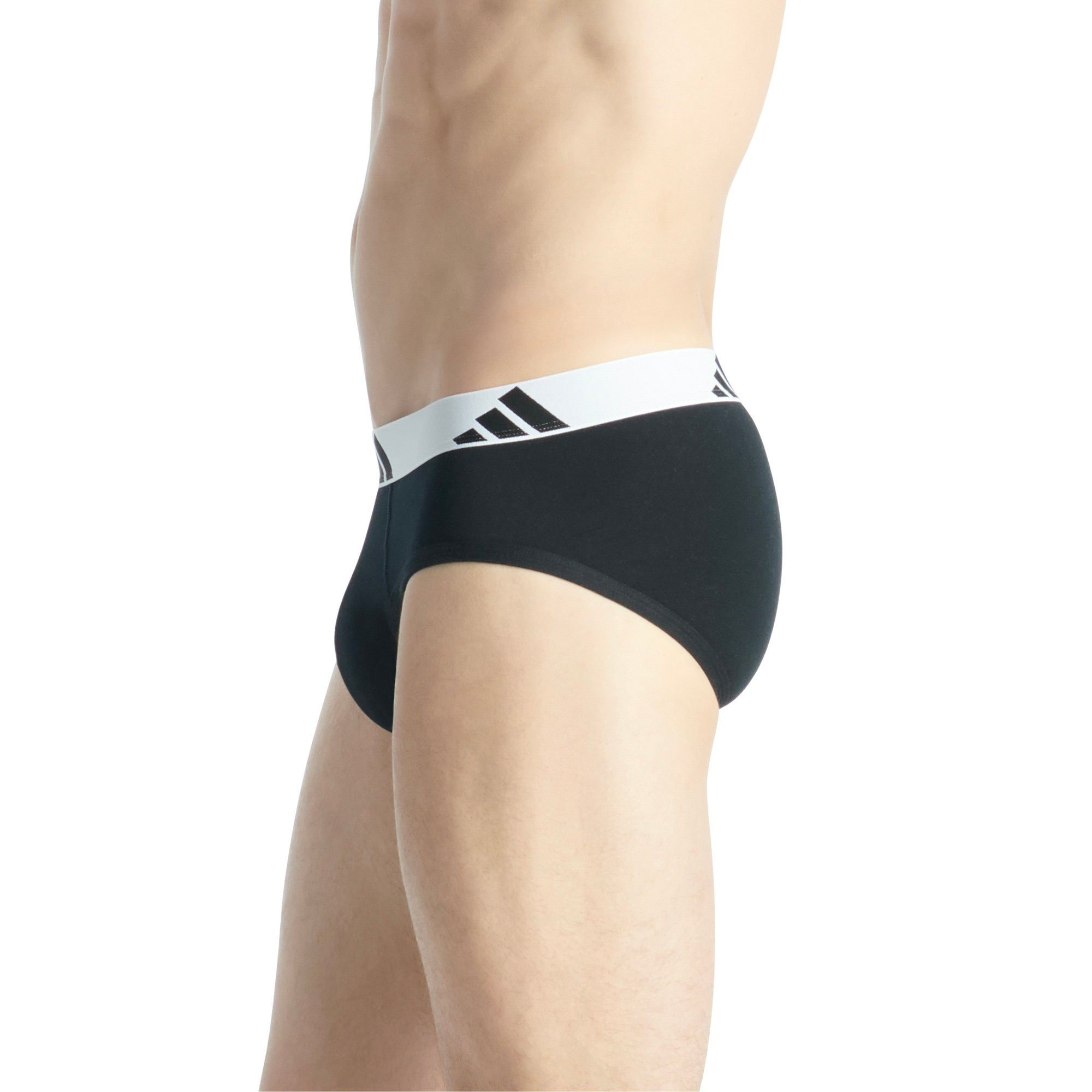 adidas Sportswear Slip Herren Slip 6er Pack Baumwolle (Packung, 6er Pack)