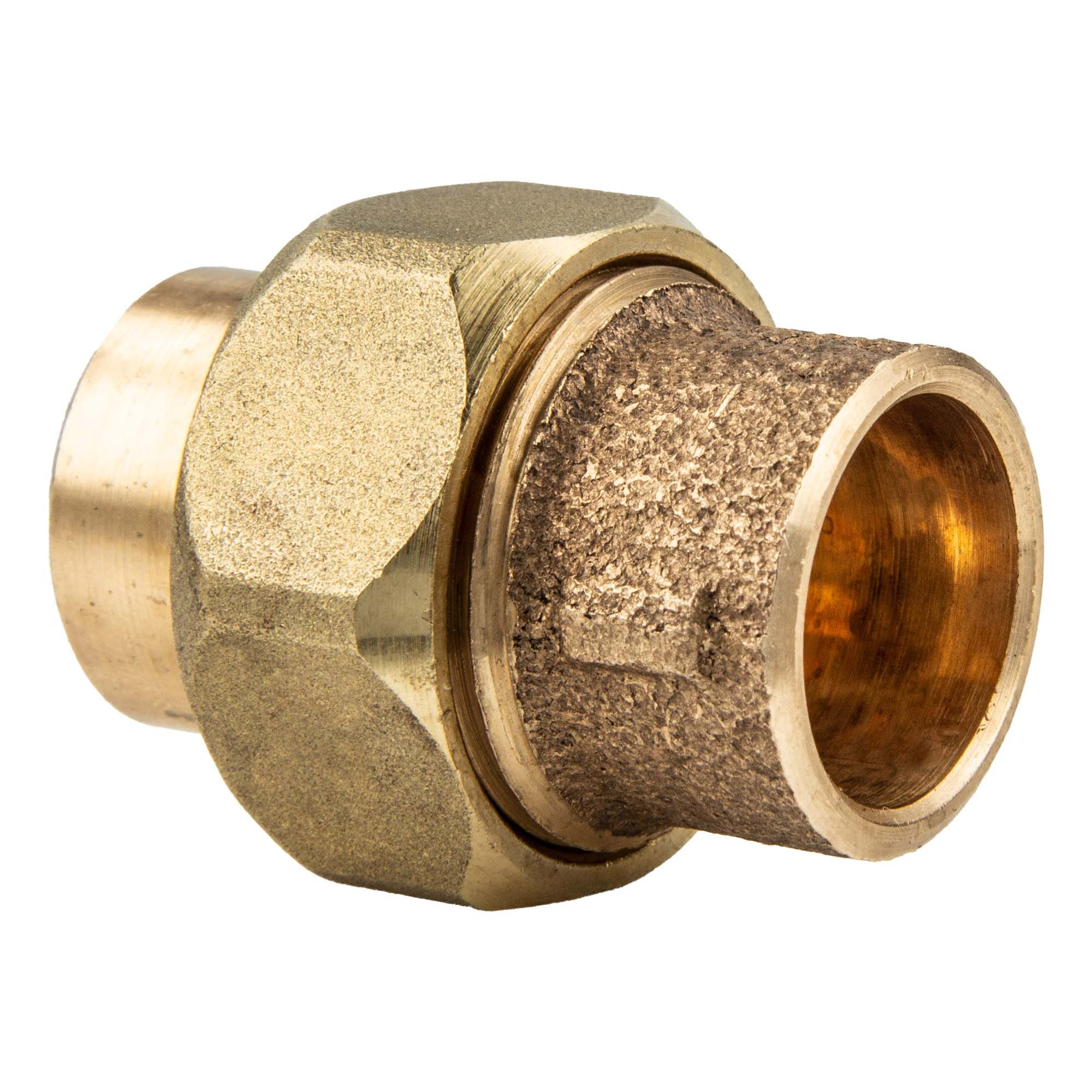 Conex Bänninger Lötfitting Rotguss-Verschraubung flachdichtend - Typ 4330, 15 mm