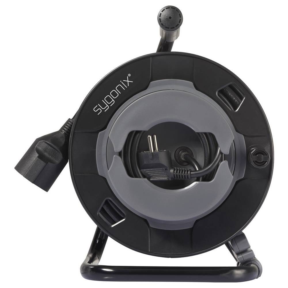 Sygonix Kabeltrommel, 27+3 m, 3000 W günstig online kaufen