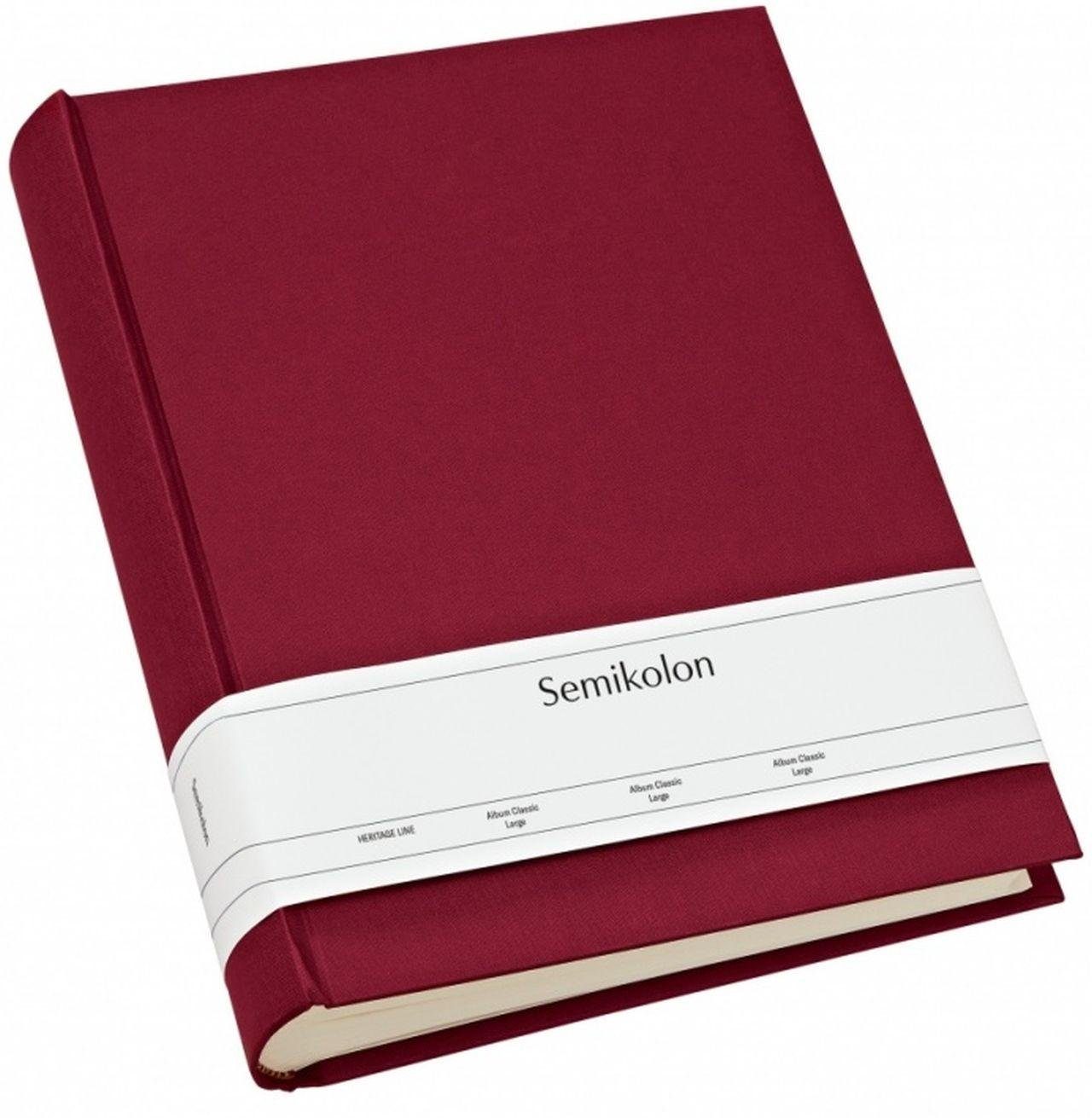 Semikolon Fotoalbum Album 351024 Classic Large burgundy