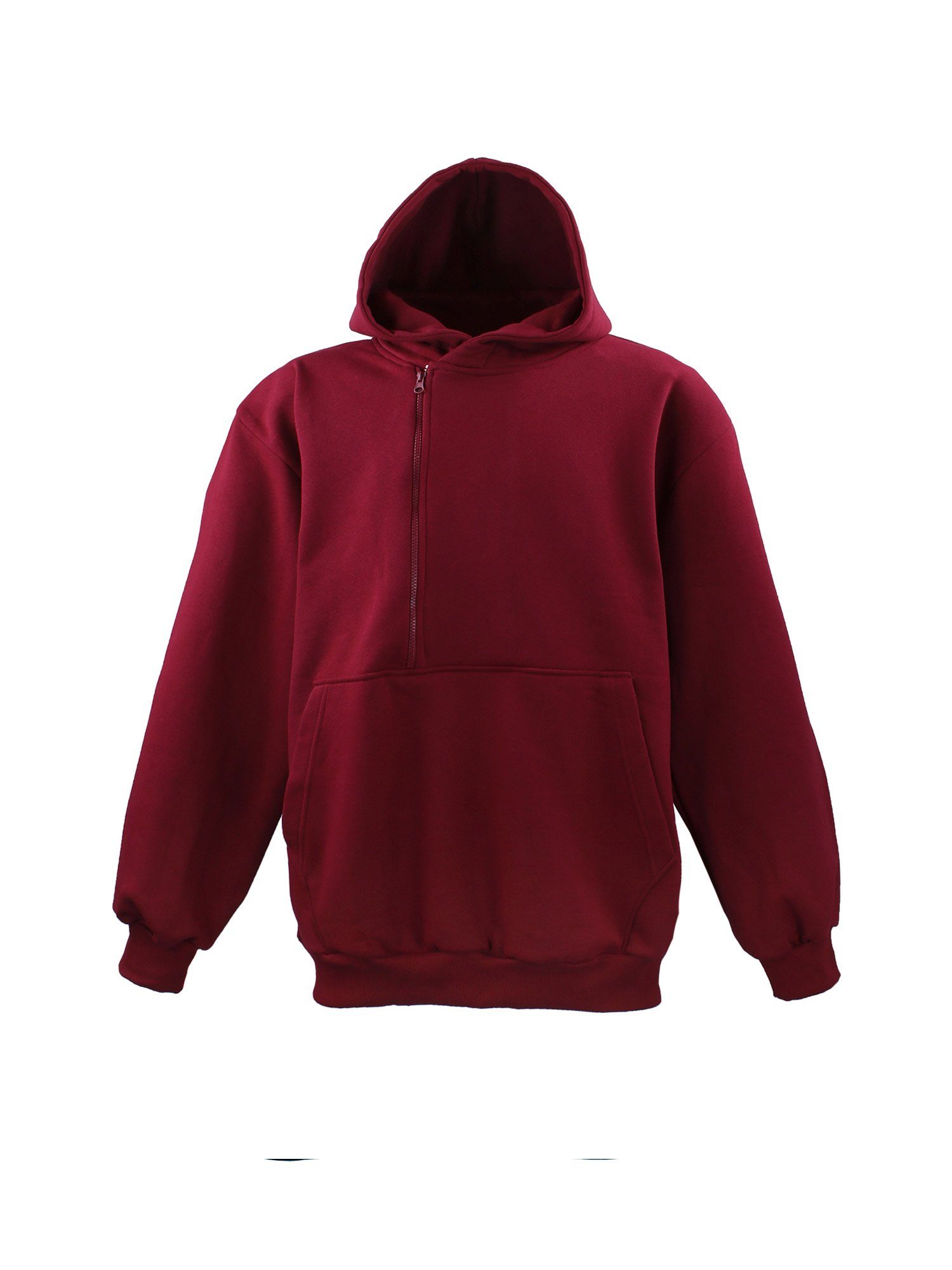 Hoodie Hoodie Herren Kapuzensweatjacke LV-214 Pullover Lavecchia Übergrößen bordeaux