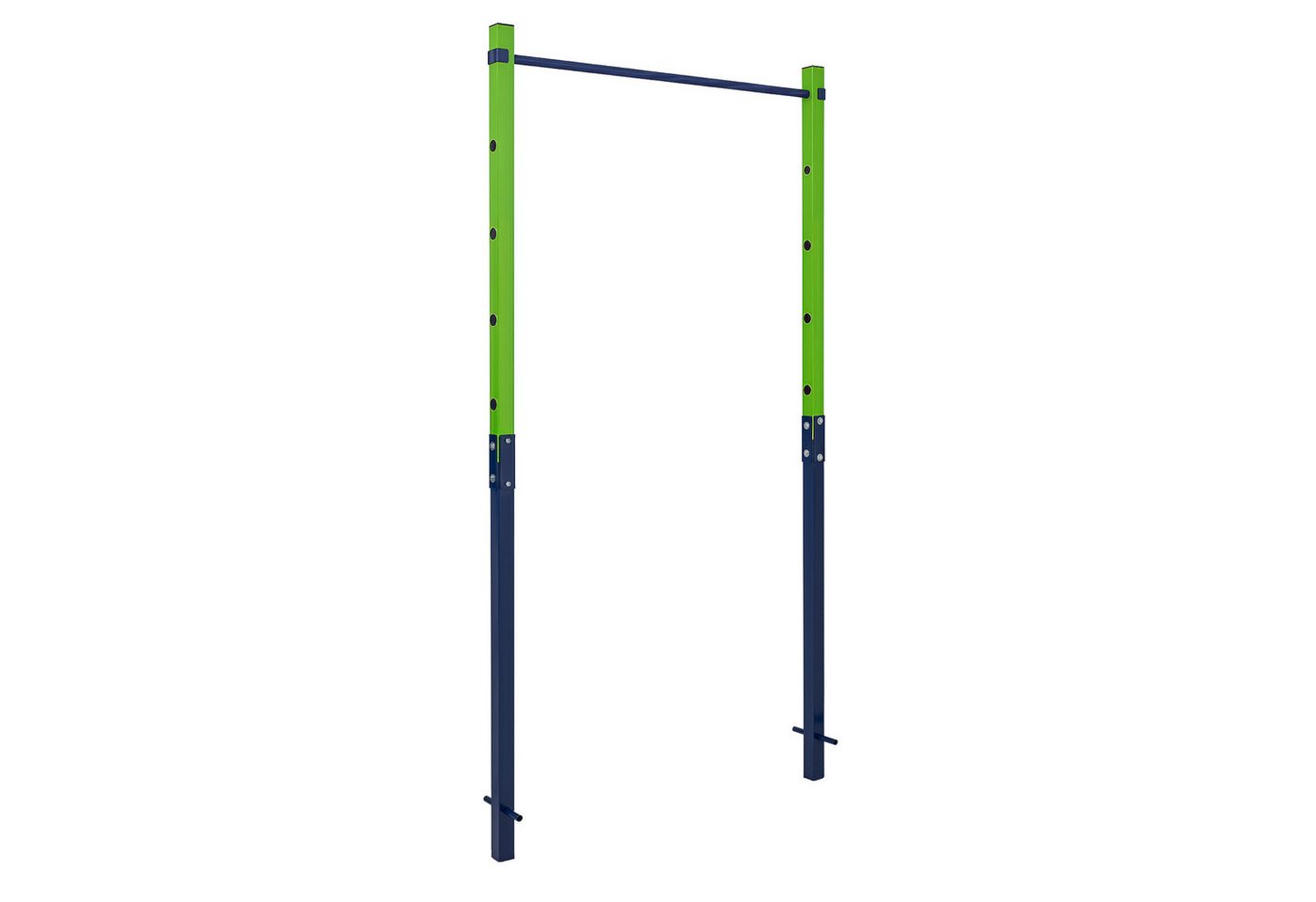 COSTWAY Turnreck, Klimmzugstange, Reckstange höhenverstellbar 80-172 cm