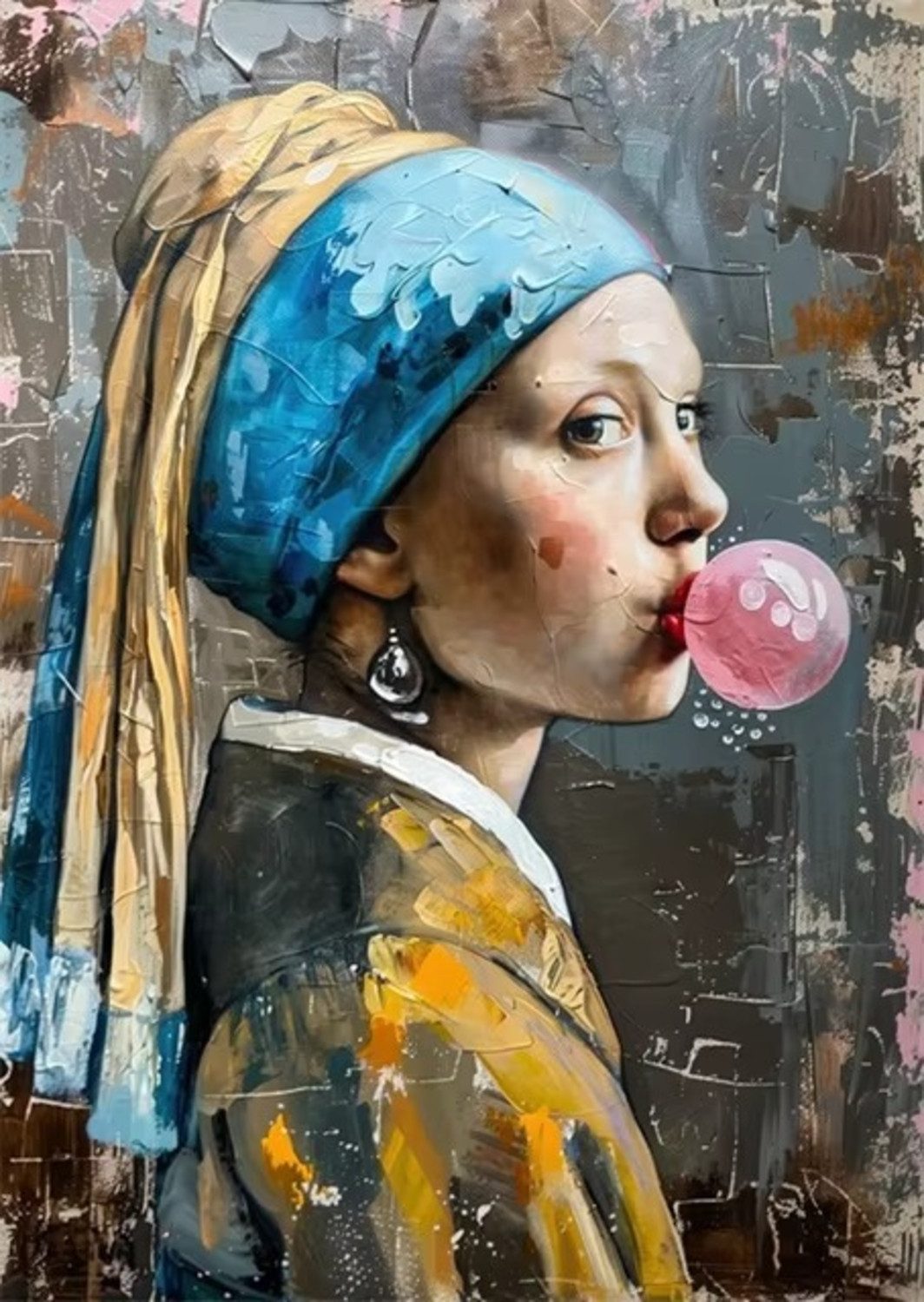 TPFLiving Kunstdruck OHNE RAHMEN, Bangsy Art günstig online kaufen