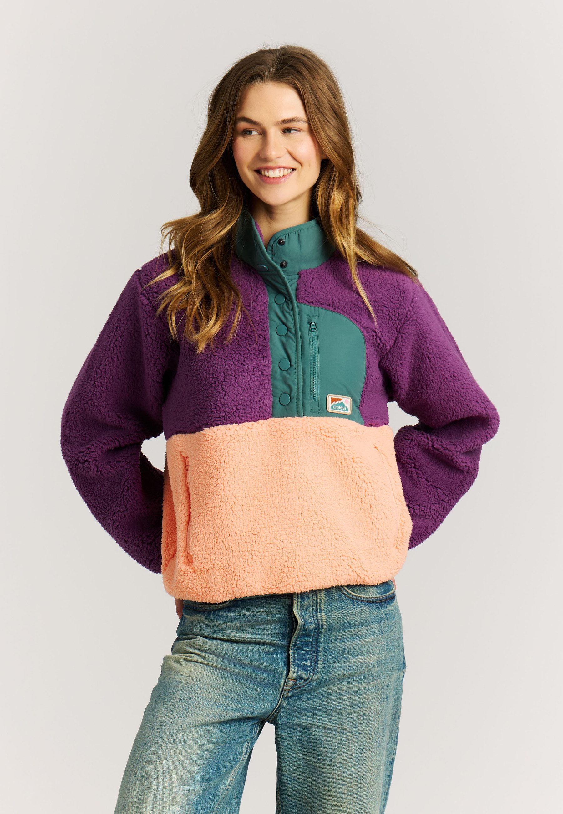 Protest Fleecepullover PRTBlizz (1-tlg)