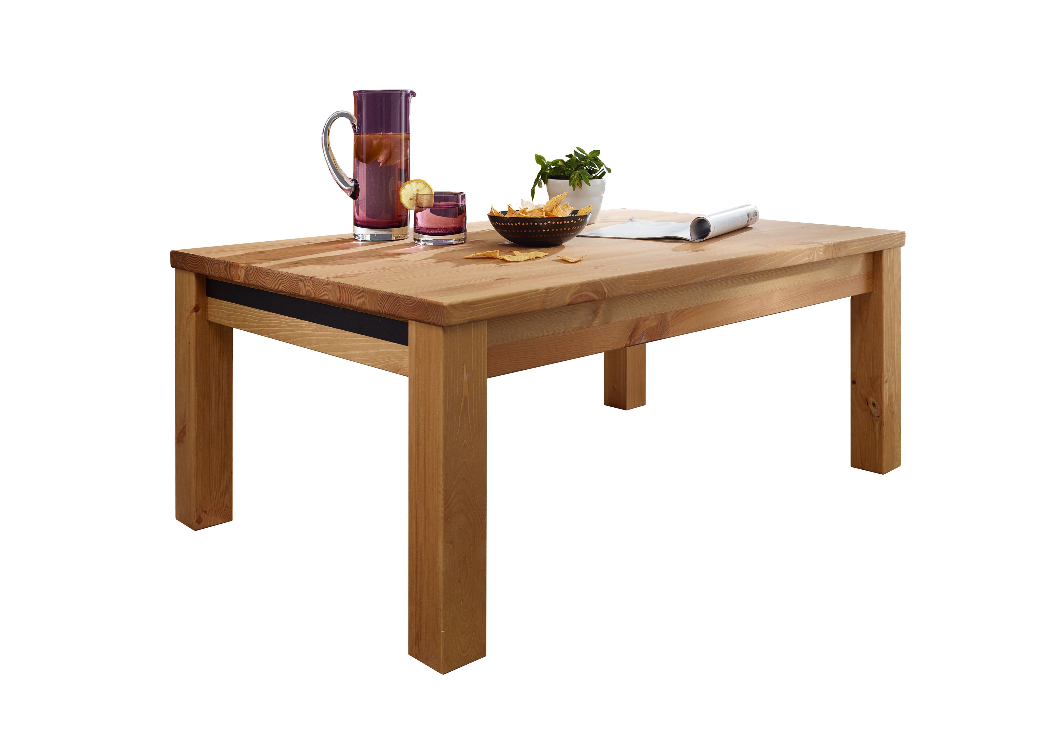 Woodroom Couchtisch Weimar (Kiefer massiv, 70x70 cm und 110x70 cm), Wohnzimmertisch, Beistelltisch, Sofatisch
