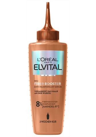 L'ORÉAL PARIS Haarserum L'Oréal Paris Elvital Fiber Booster serumas Kur reduziert Haarverlust verankert das Haar an der Wurzel.