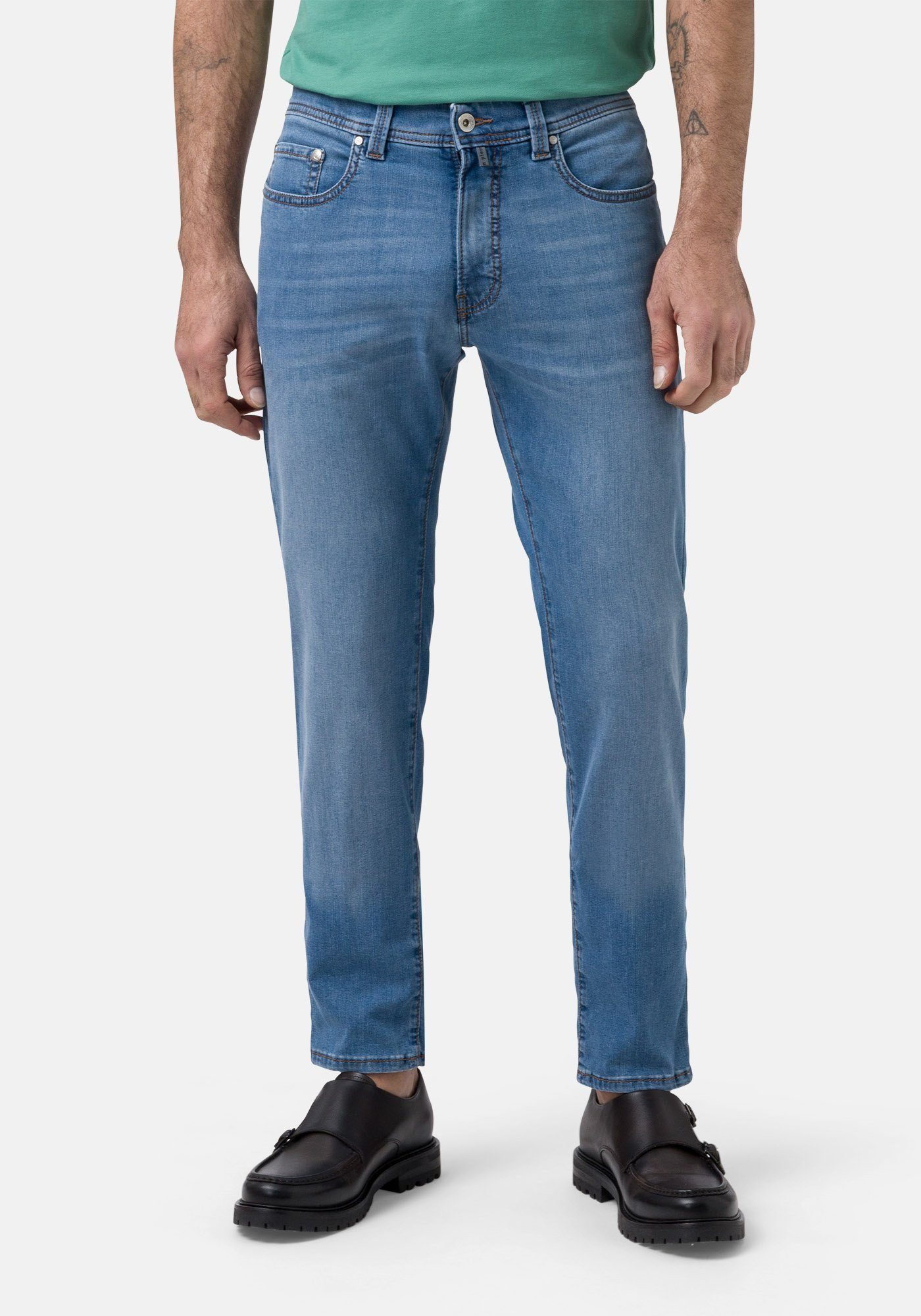 Pierre Cardin 5-Pocket-Jeans Lyon Tapered Futureflex Denim, Futureflex:  hohe Elastizität mit perfektem Rücksprungverhalten