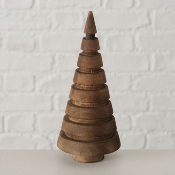 BOLTZE Dekobaum Abiola, Weihnachtsdeko (Set, 3 St), aus Holz, Höhe ca. 15 cm