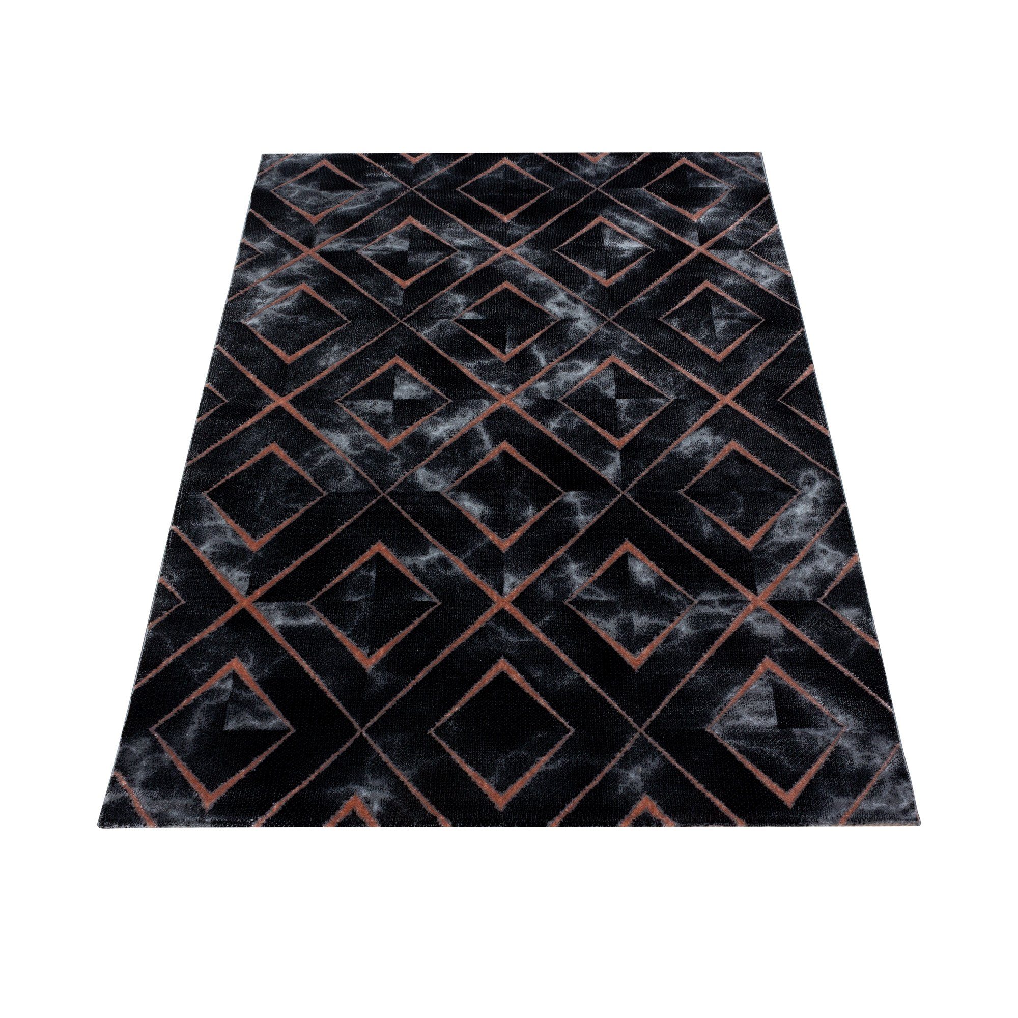 SIMPEX24 Designteppich Marmor Design, Läufer, Höhe: günstig online kaufen