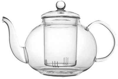Bredemeijer Teekanne Solo Verona, 1 l, einwandig, Glas, Teefilter