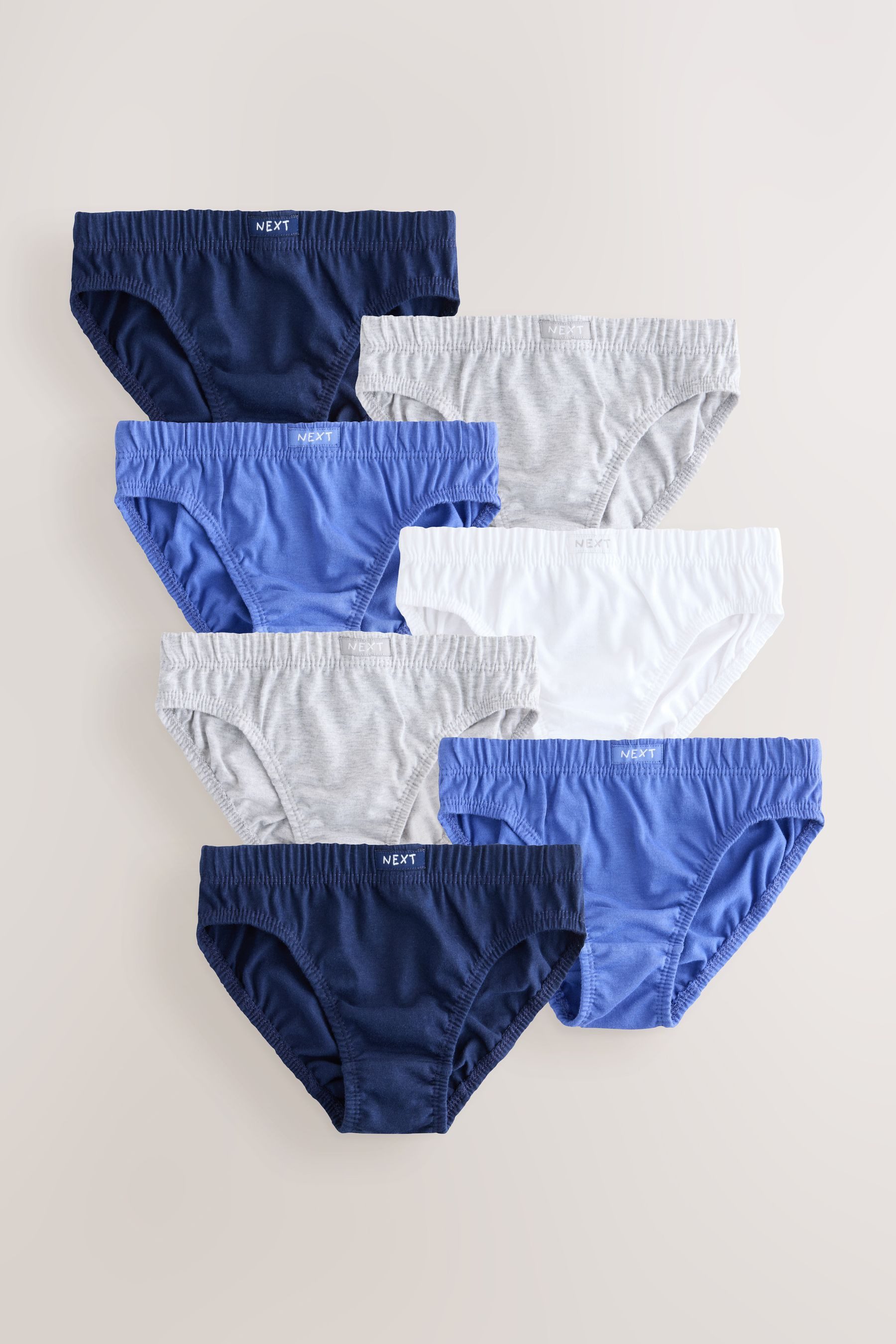 Slip Unterhosen aus 100 % Baumwolle, 7er-Pack