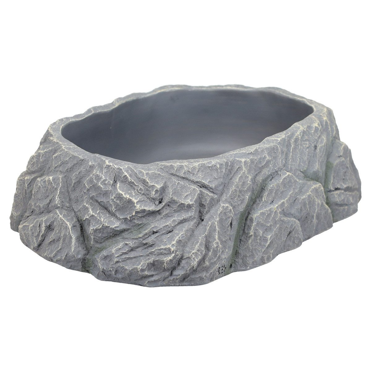 Terra Della Terrariendeko Reptilien-Badeschale Big Bowl grau