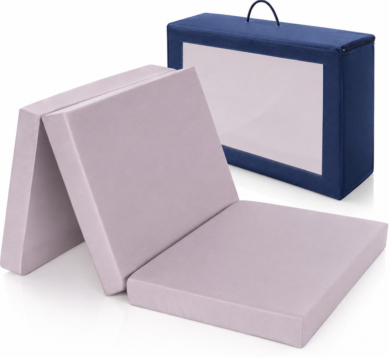 Reisebett-Matratzen Reisebettmatratze, Alvi®, 6 cm hoch, inklusive Tragetasche