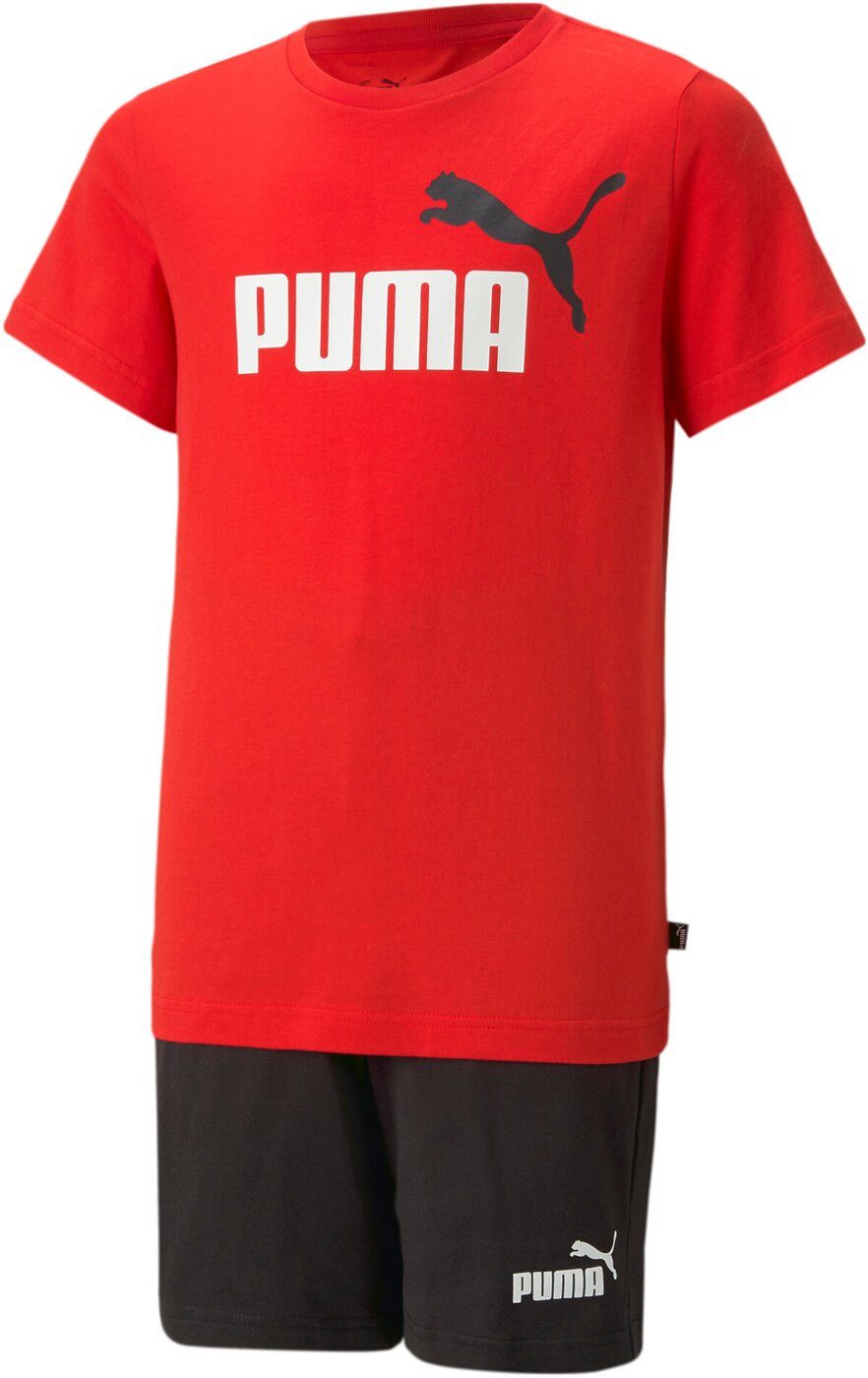 PUMA Trainingsanzug Short Jersey Set B 021 FOR ALL TIME RED