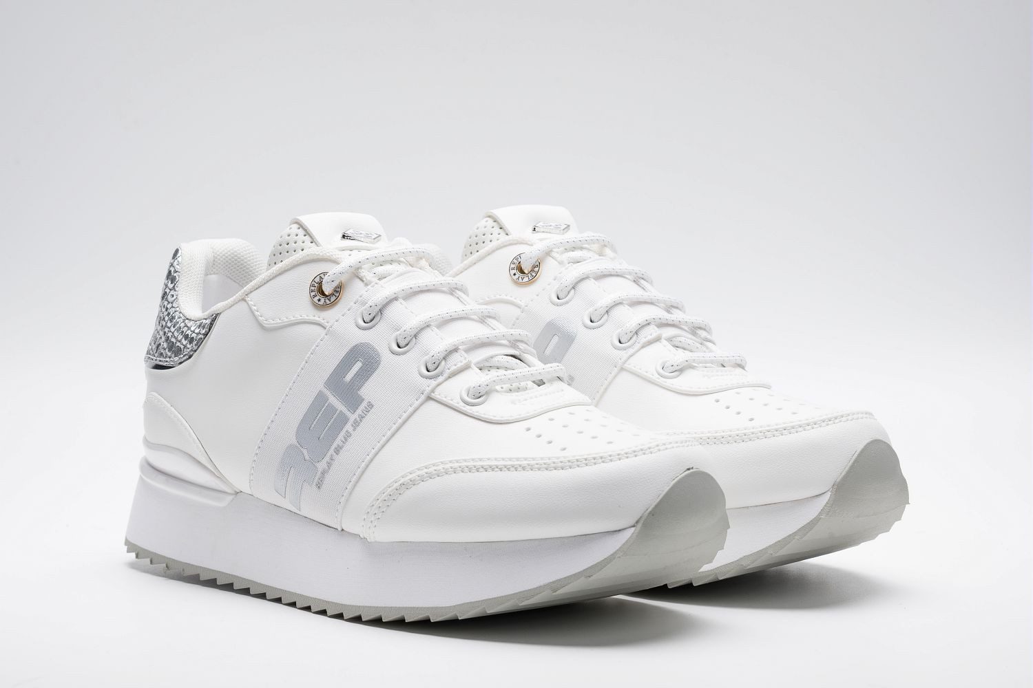 Replay Plateausneaker Schnürschuh, Freizeitsneaker, Halbschuh mit Perforati günstig online kaufen
