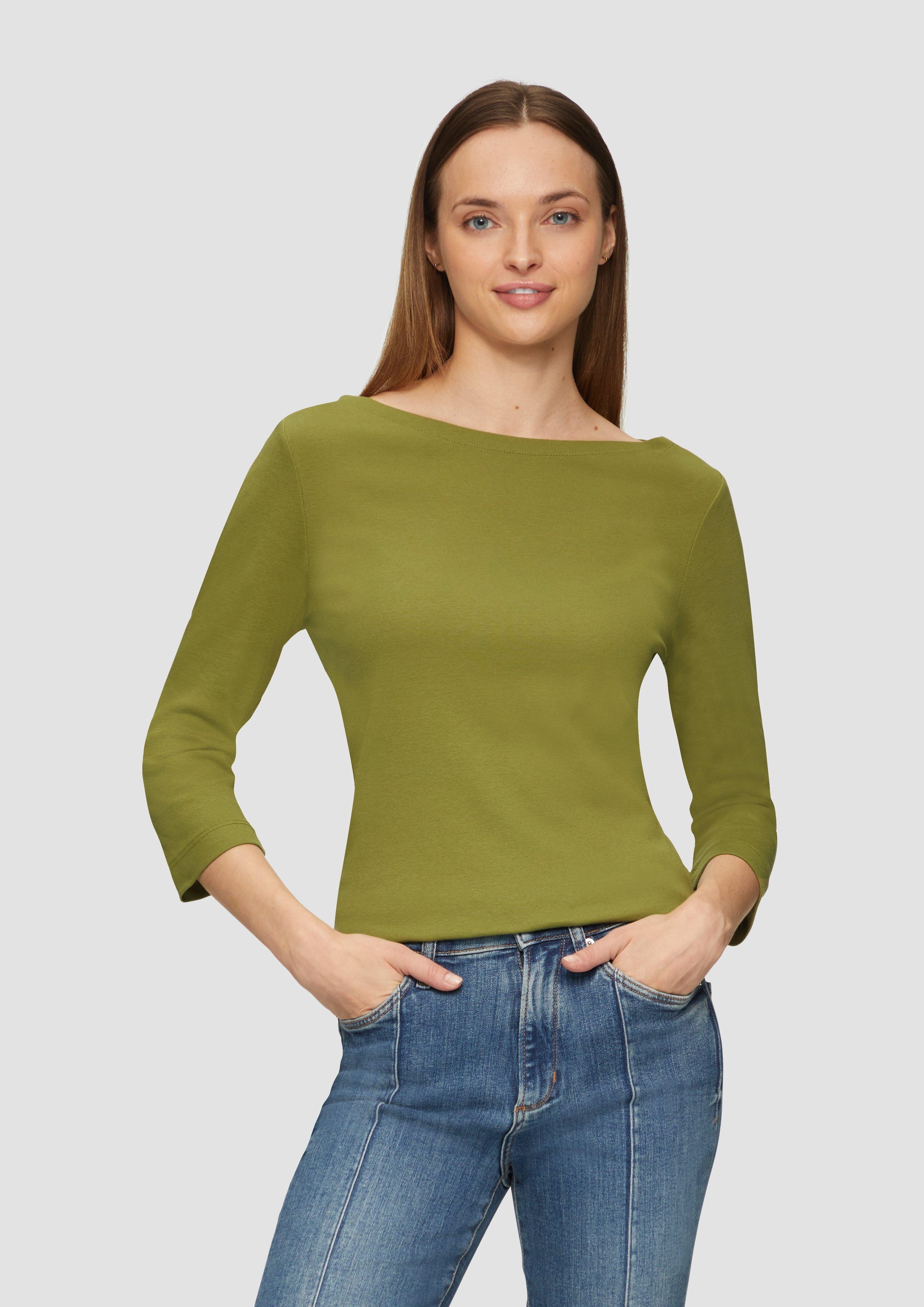 s.Oliver 3/4-Arm-Shirt T-Shirt mit 3/4-Arm und günstig online kaufen