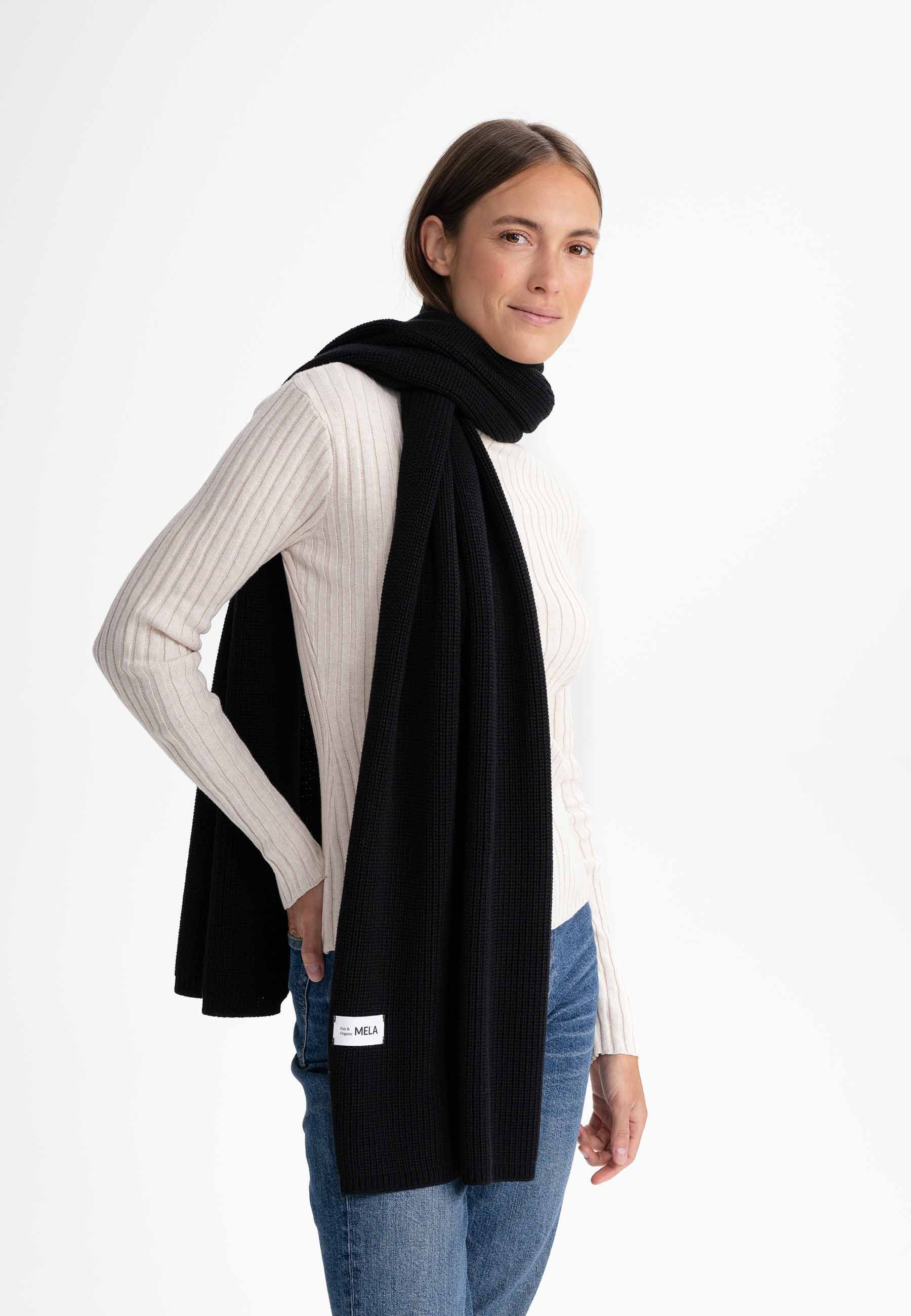 MELA Schal Unisex Rippstrick Schal NAGNA günstig online kaufen