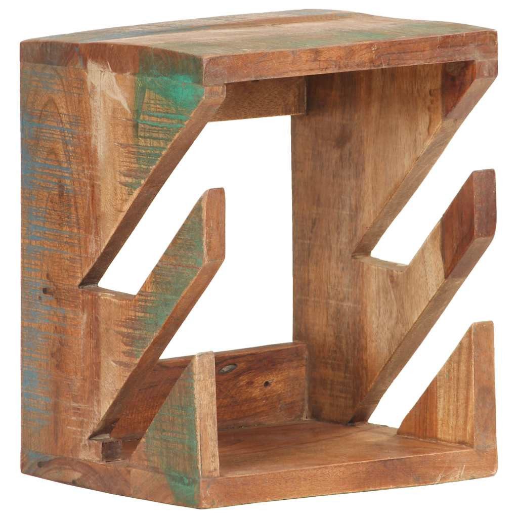 vidaXL Balance Board Ständer Skateboard Wandhalter 25x20x30 cm Recyceltes Massivholz, (1-tlg)
