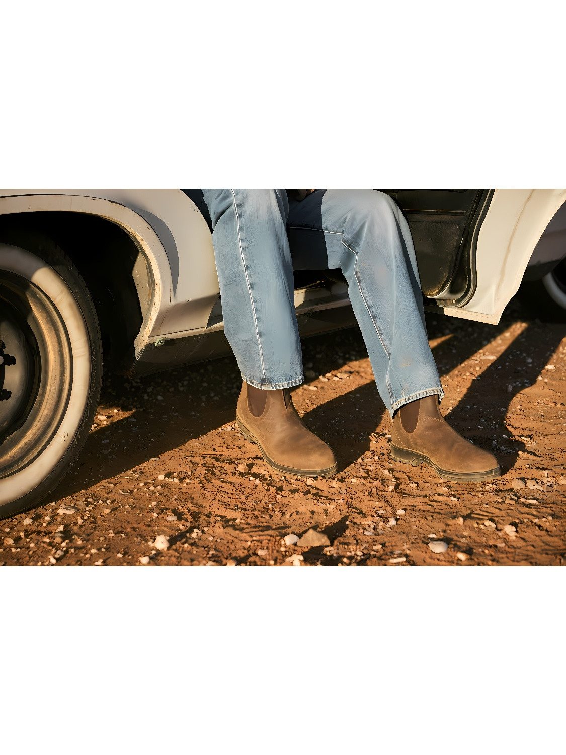Blundstone 2527 Teak Oiled Nubuck (Originals Rigger) Berufsschuh