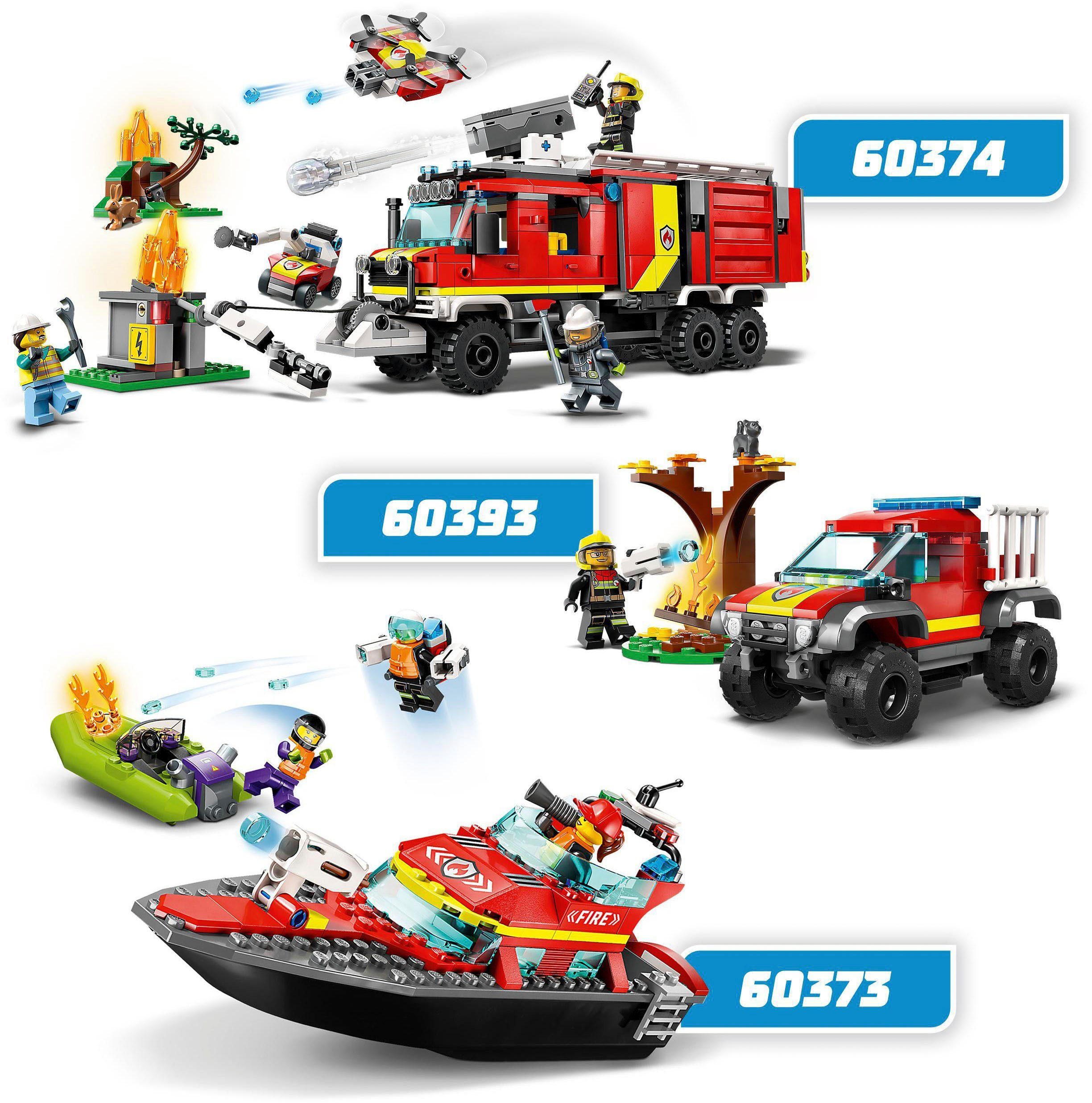 LEGO® (144 City, Made St), Feuerwehrboot (60373), LEGO® in Konstruktionsspielsteine Europe
