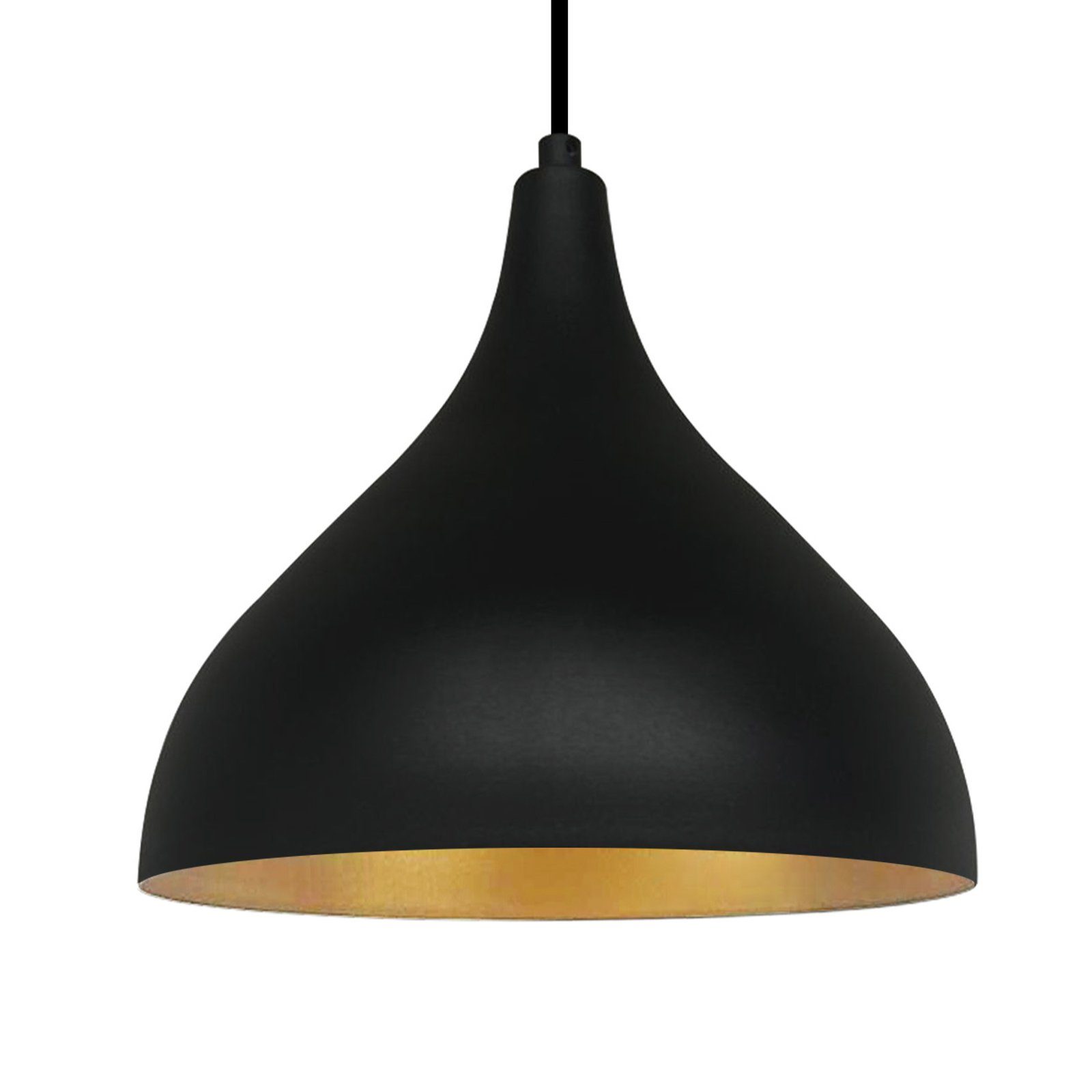 Bamyum Pendelleuchte Adash Pendelleuchte Schwarz, 1 günstig online kaufen