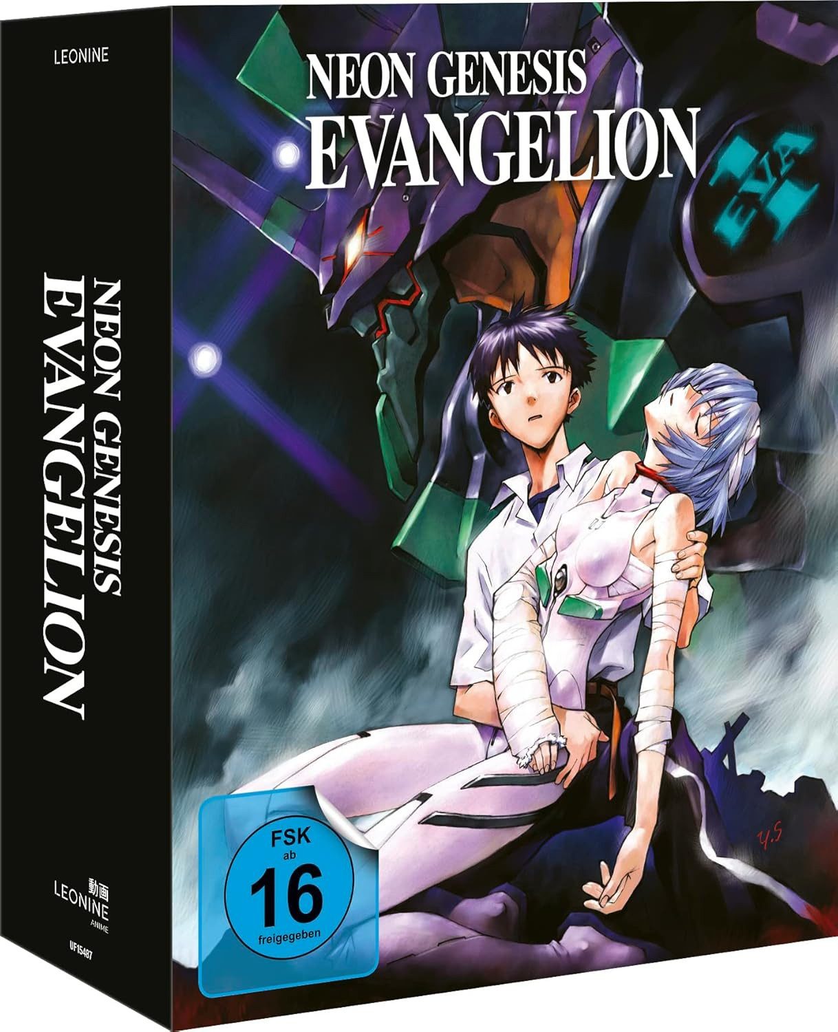 Leonine Blu-ray Neon Genesis Evangelion Komplettbox Special Steelbook Edition BluRay, (Box-Set, 6-St), Все 26 TV-Episoden + Filme + Extras