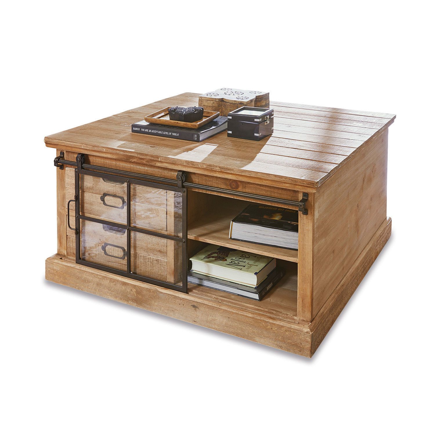 Mirabeau Couchtisch Couchtisch Finegand antikbraun