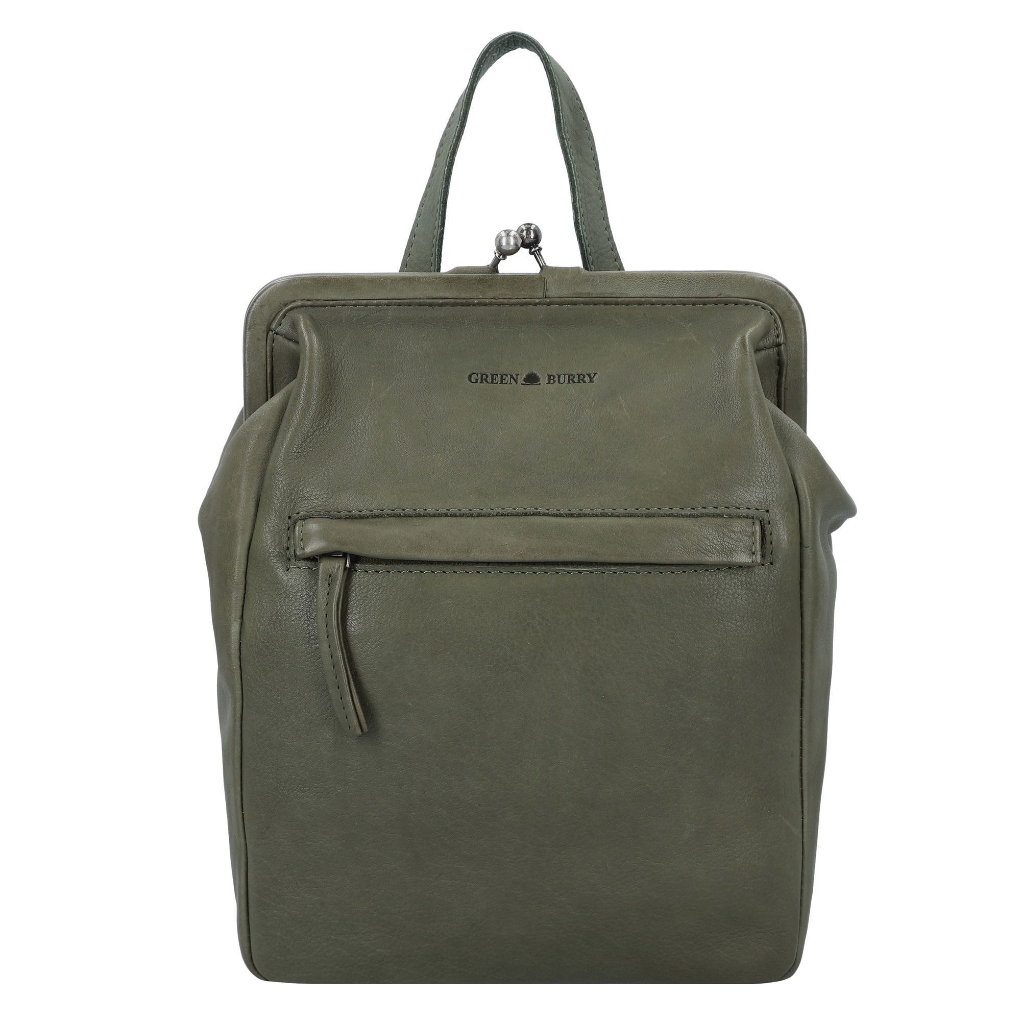 Greenburry Cityrucksack Vintage washed, Leder günstig online kaufen