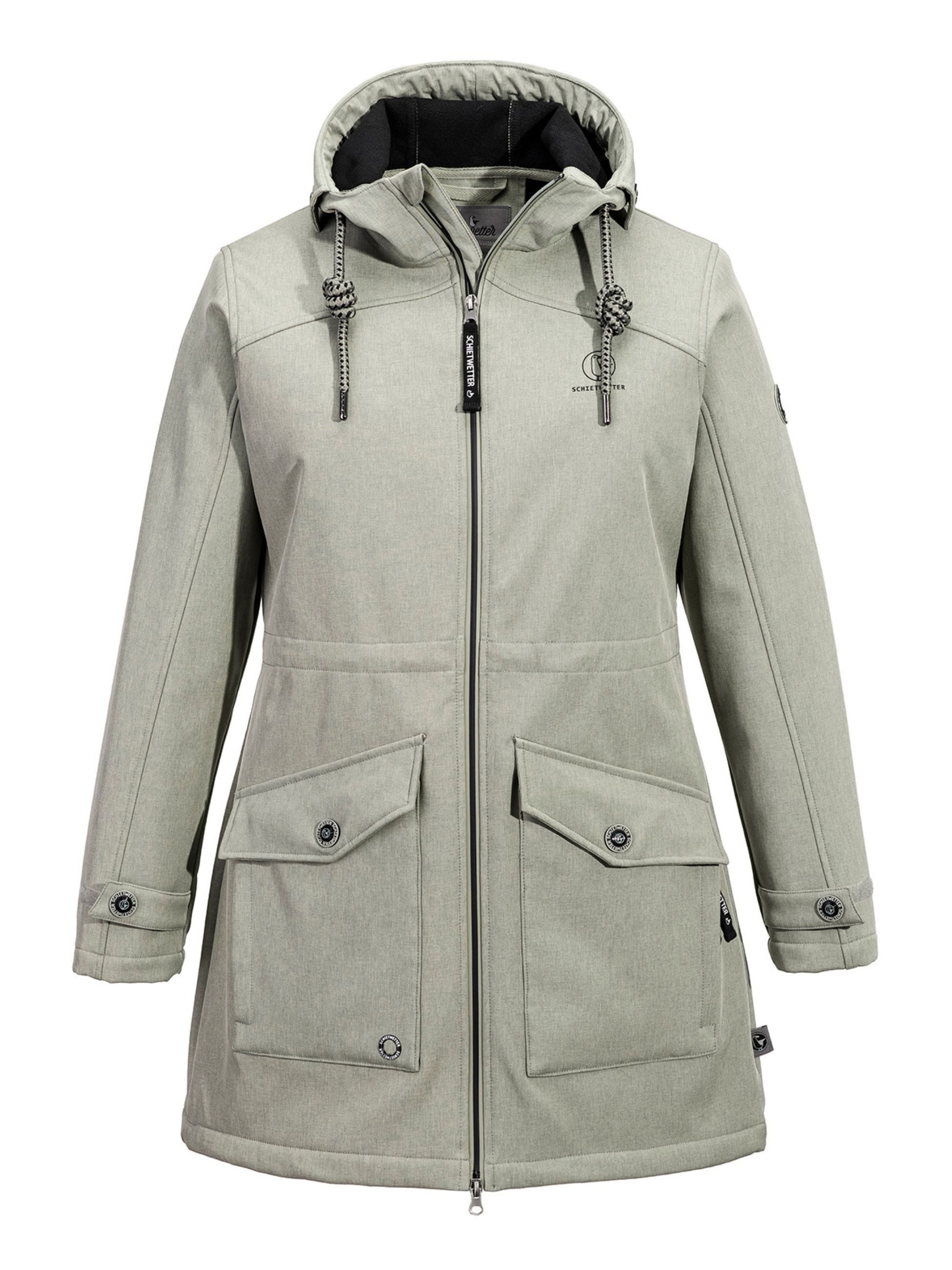 Schietwetter Softshellmantel Damen Softshelljacke "Goldhaar Emmy" günstig online kaufen