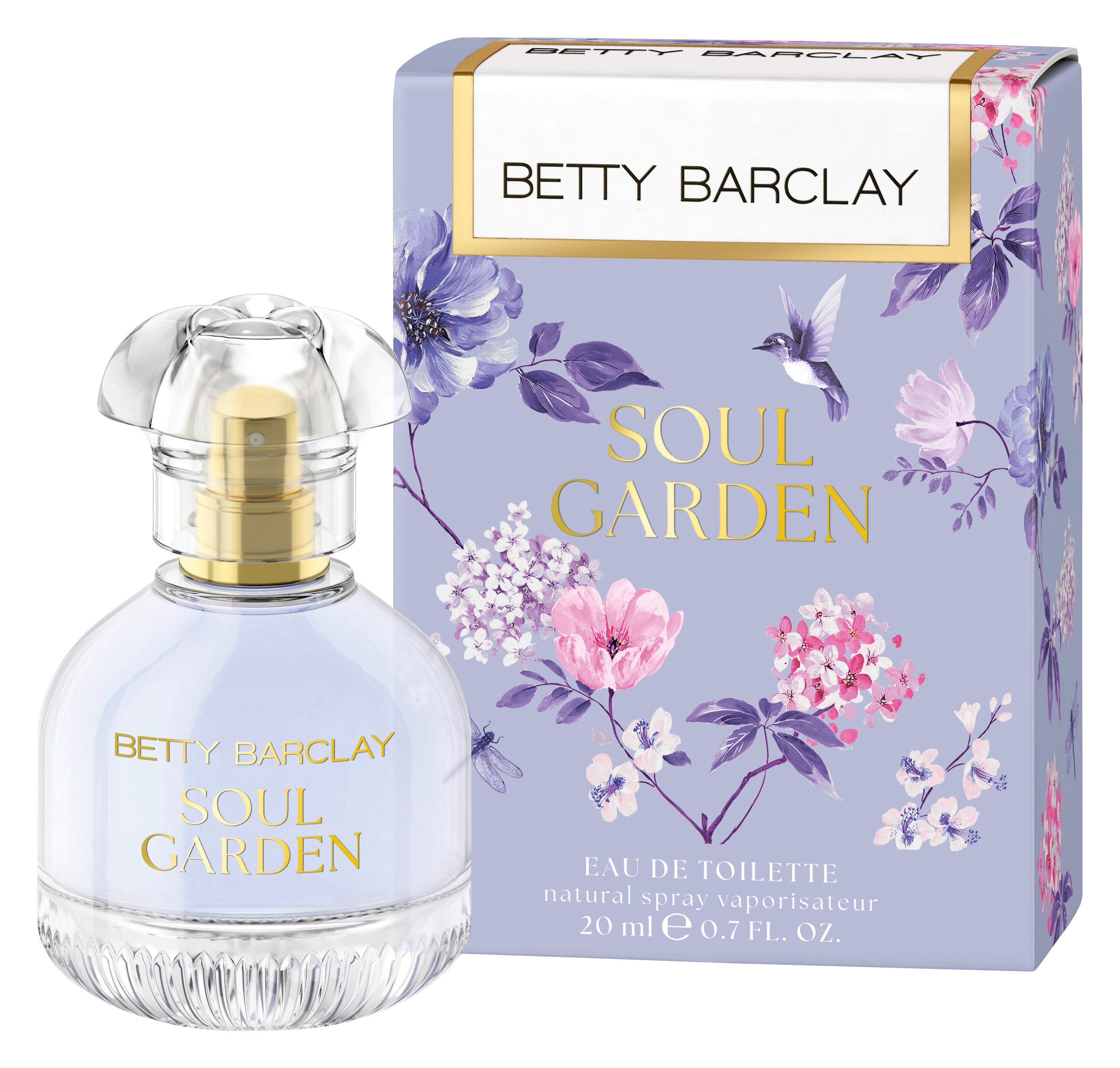 Betty Barclay Eau de Toilette SOULGARDEN, EdT 20 ml Natural Spray