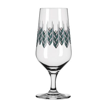 Ritzenhoff Bierglas Brauchzeit Pilsgläser mit Motiv 374 ml 2er Set, Glas