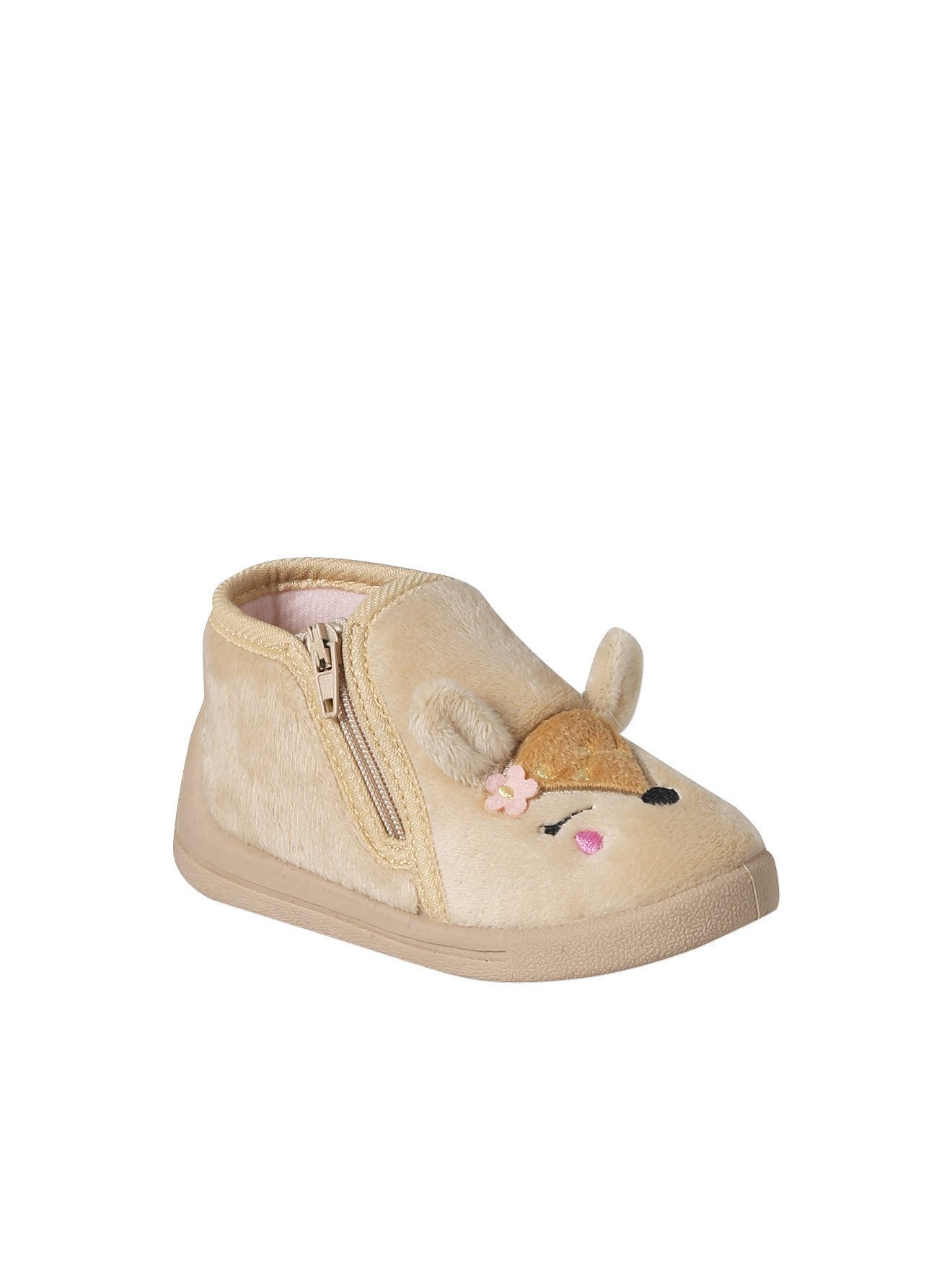 vertbaudet Baby Stoff-Hausschuhe Hausschuh Cord-Optik