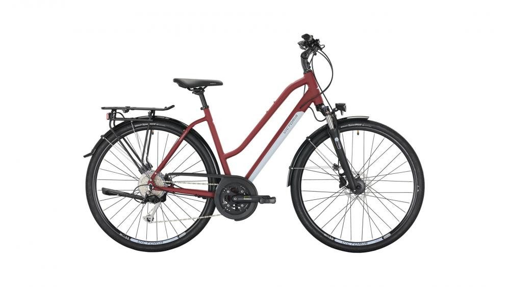 Victoria Trekkingrad VICTORIA Trekkingrad "Trekking 6.7" Mod. 22, Trapez, 28", wine red mat