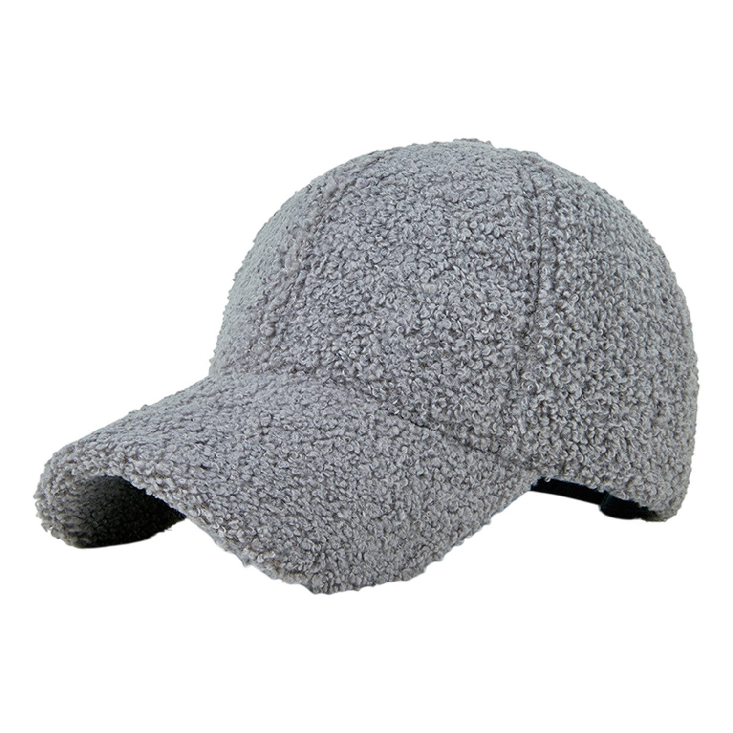 Refttenw Baseball Cap Verstellbare Winter Fleece Baseballcap Outdoor Winddichte Wintercap Klemmverschluss, Розмір M/XL, für Männer und Frauen