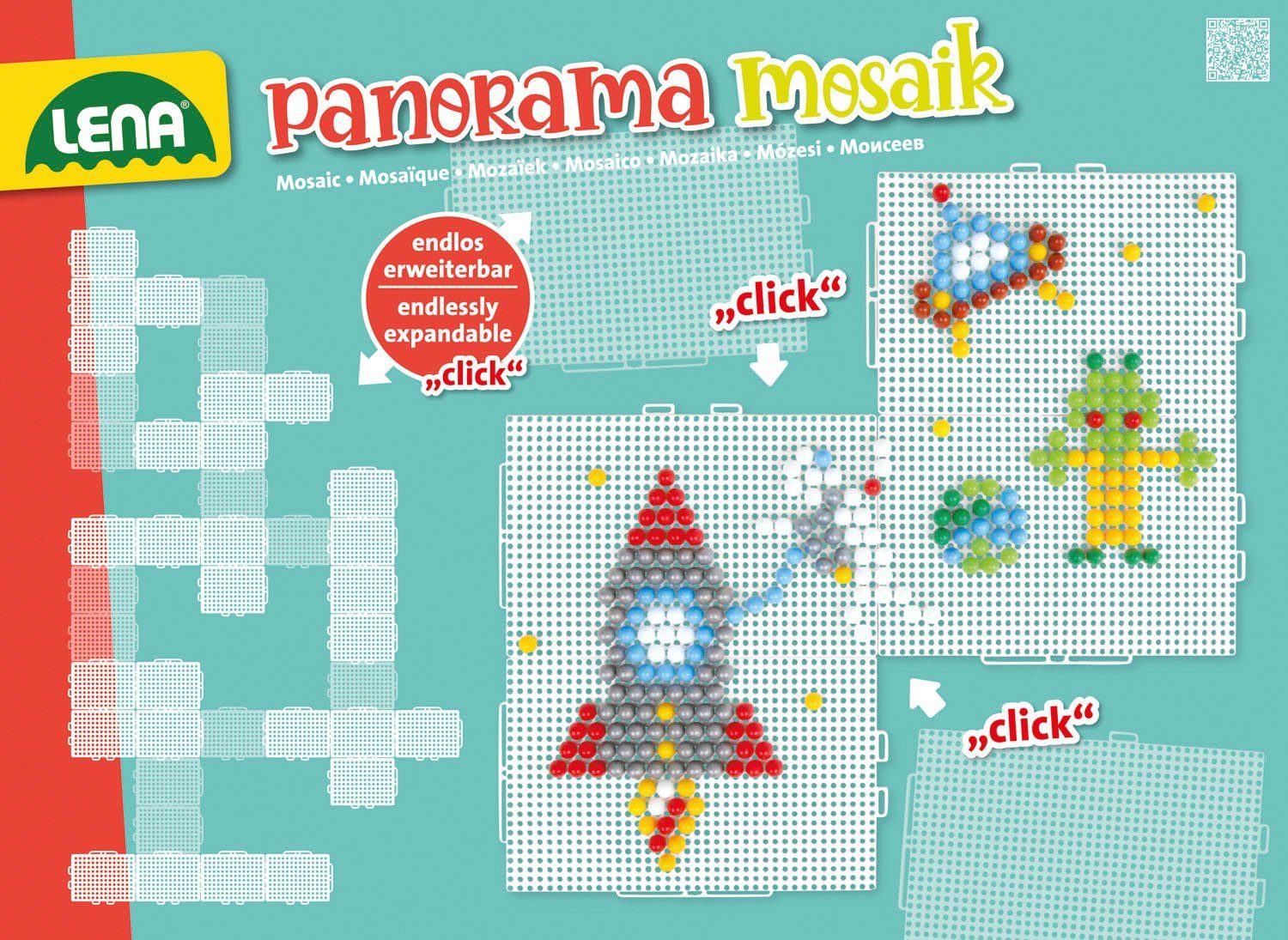 color, in Panorama XL Europe Mosaik Kreativset Lena® Made Set