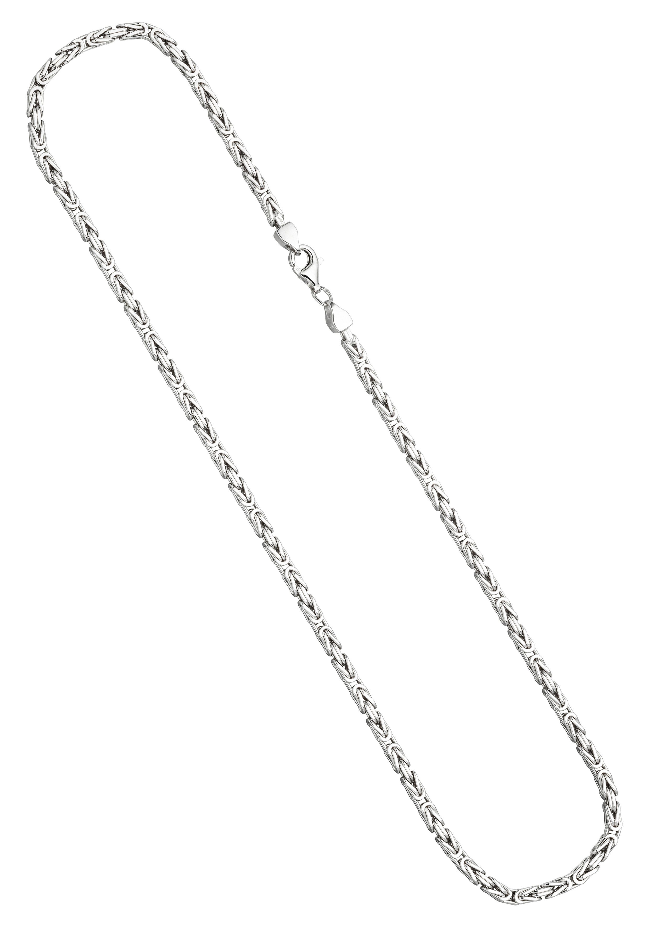 JOBO Silberkette, Königskette 925 Silbe...