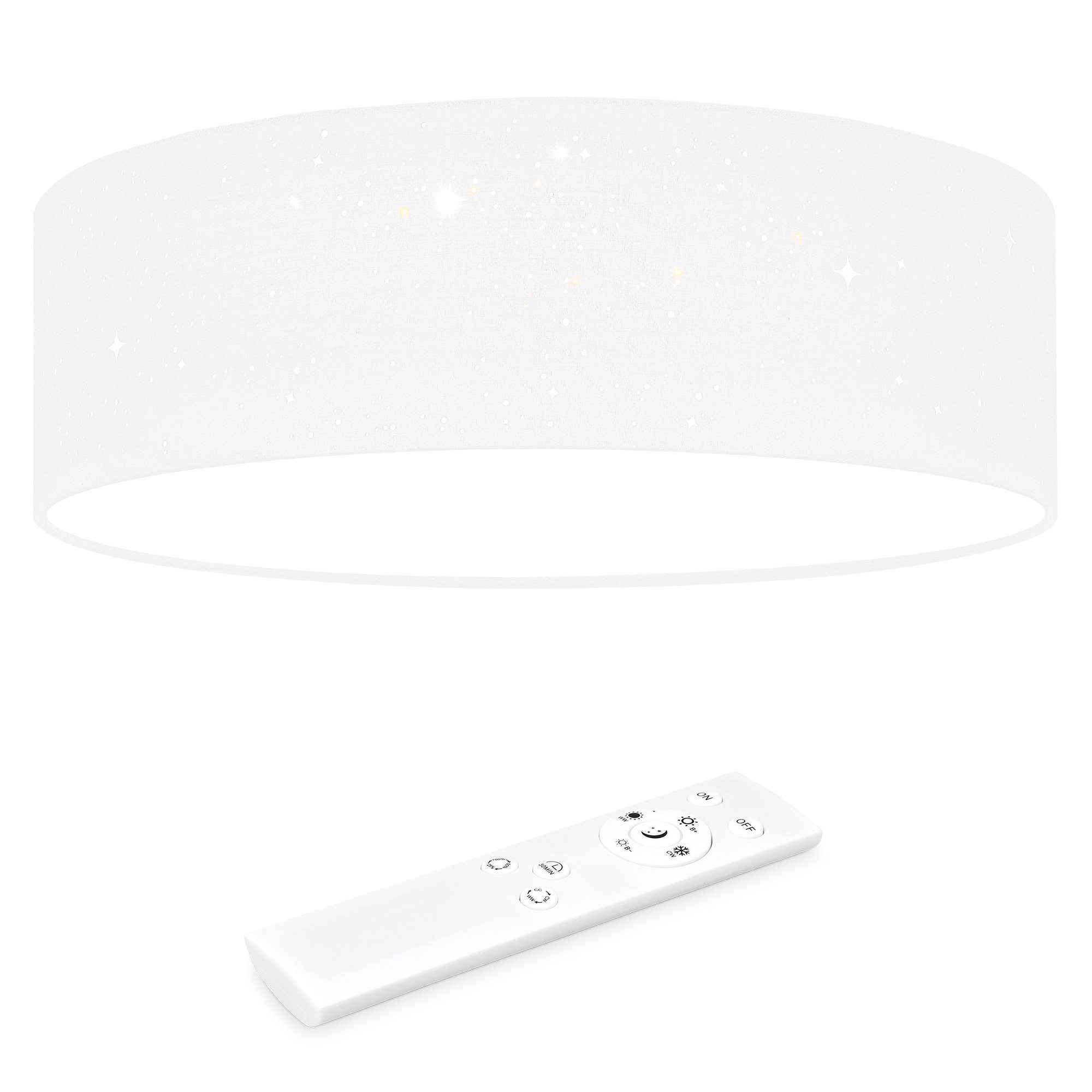 Navaris Deckenleuchten LED Deckenleuchte rund mit günstig online kaufen