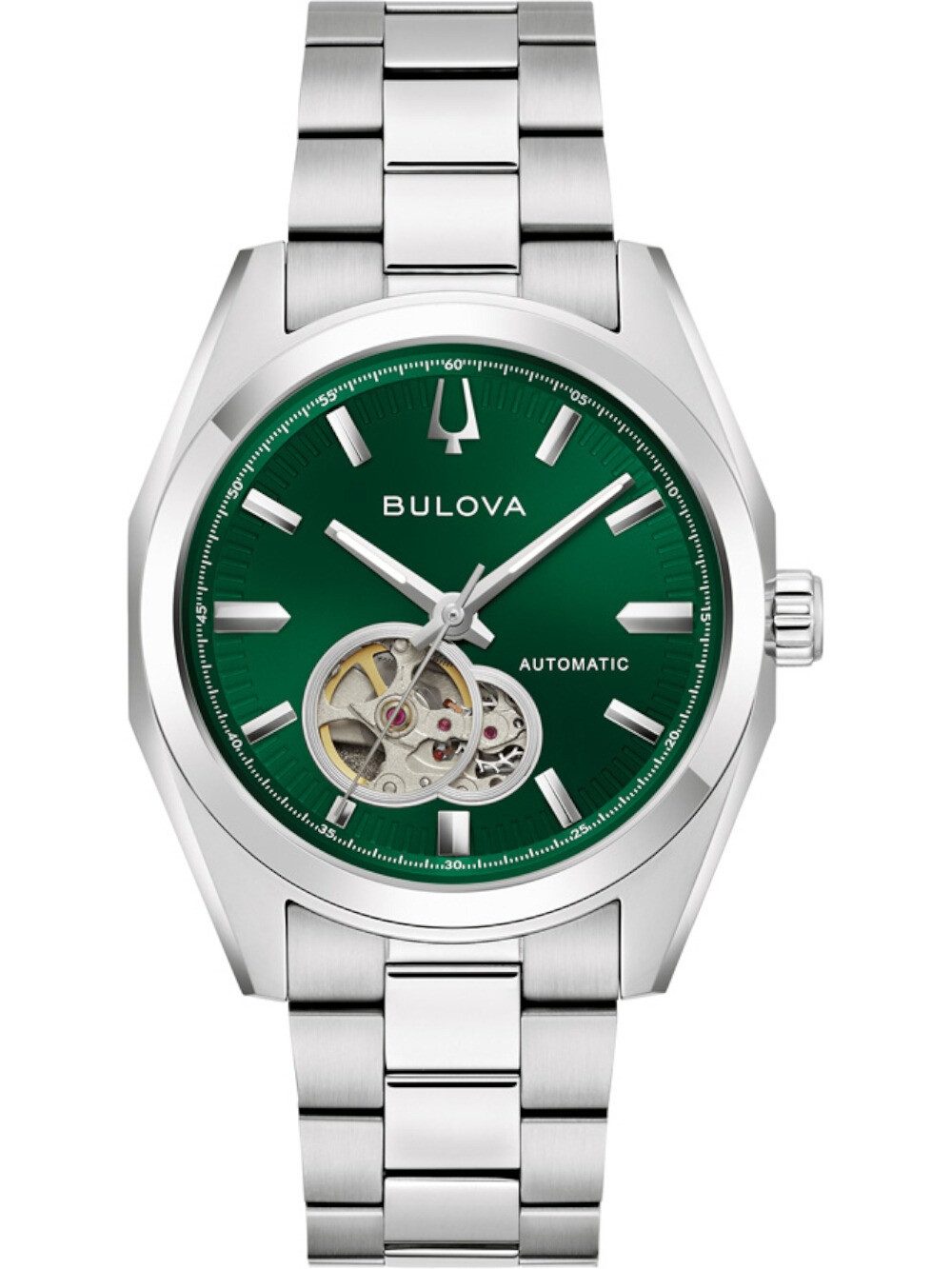 Bulova Automatikuhr Bulova 96A349 Herrenuhr Surveyor Automatik 39mm 3ATM Bulova 96A349 Herrenuhr Surveyor Automatik 39mm 3ATM