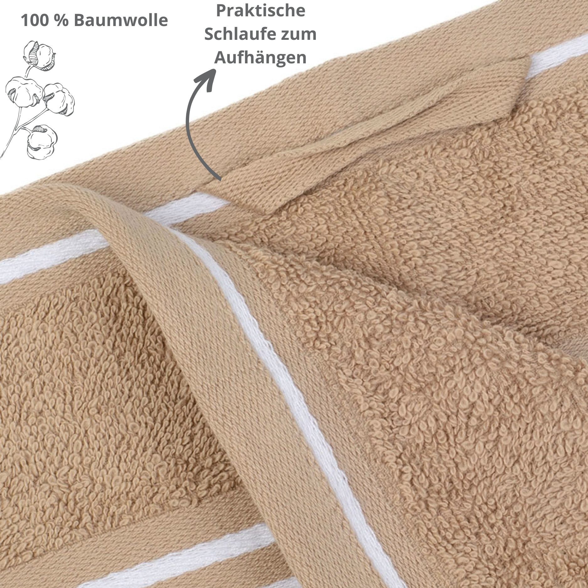 liebling Gästehandtuch Santos, Baumwolle, mit praktischer günstig online kaufen