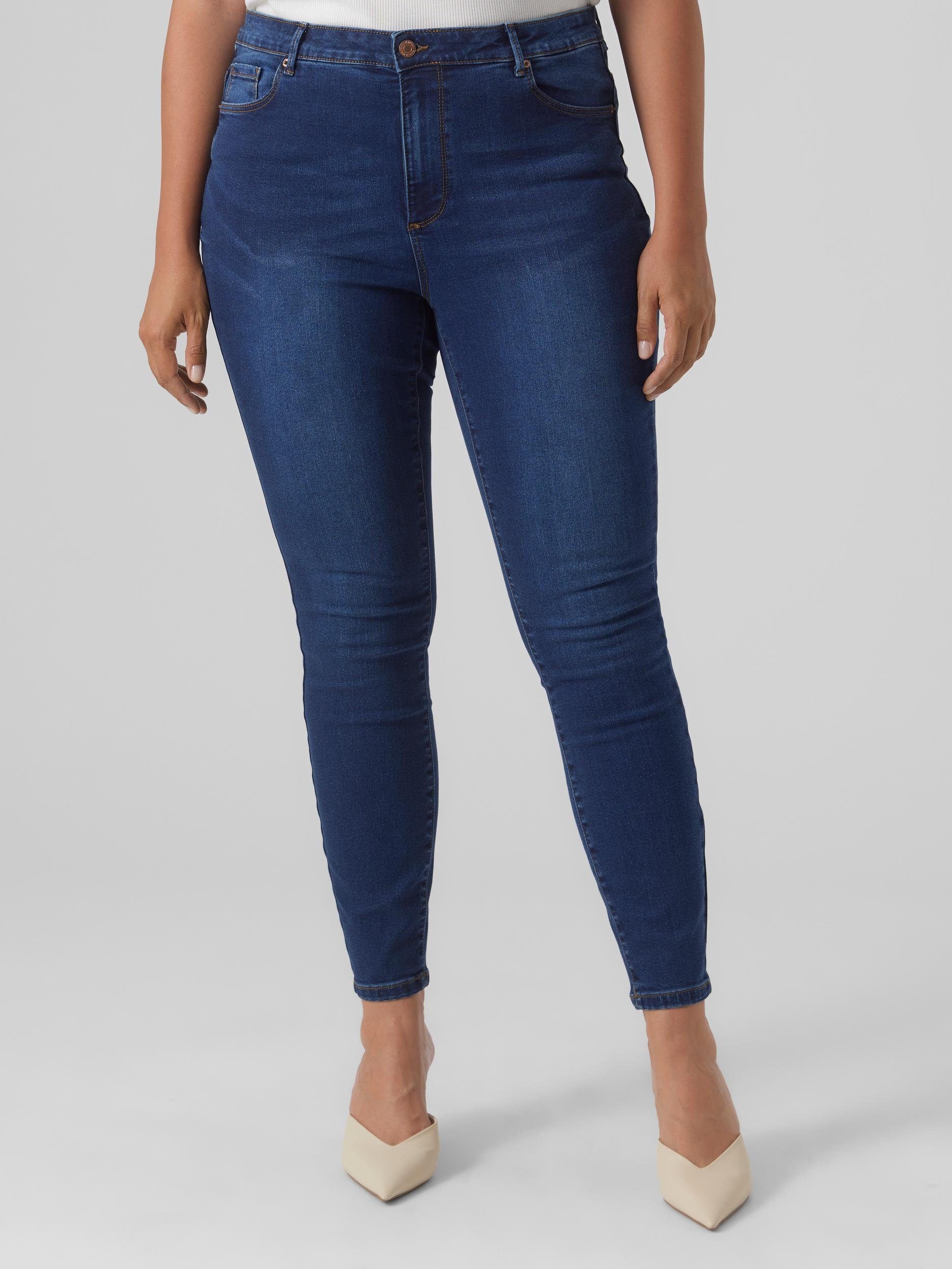 Moda SKINNY NOOS HR SOFT Curve Vero CUR Skinny-fit-Jeans VI3128 VMCPHIA J