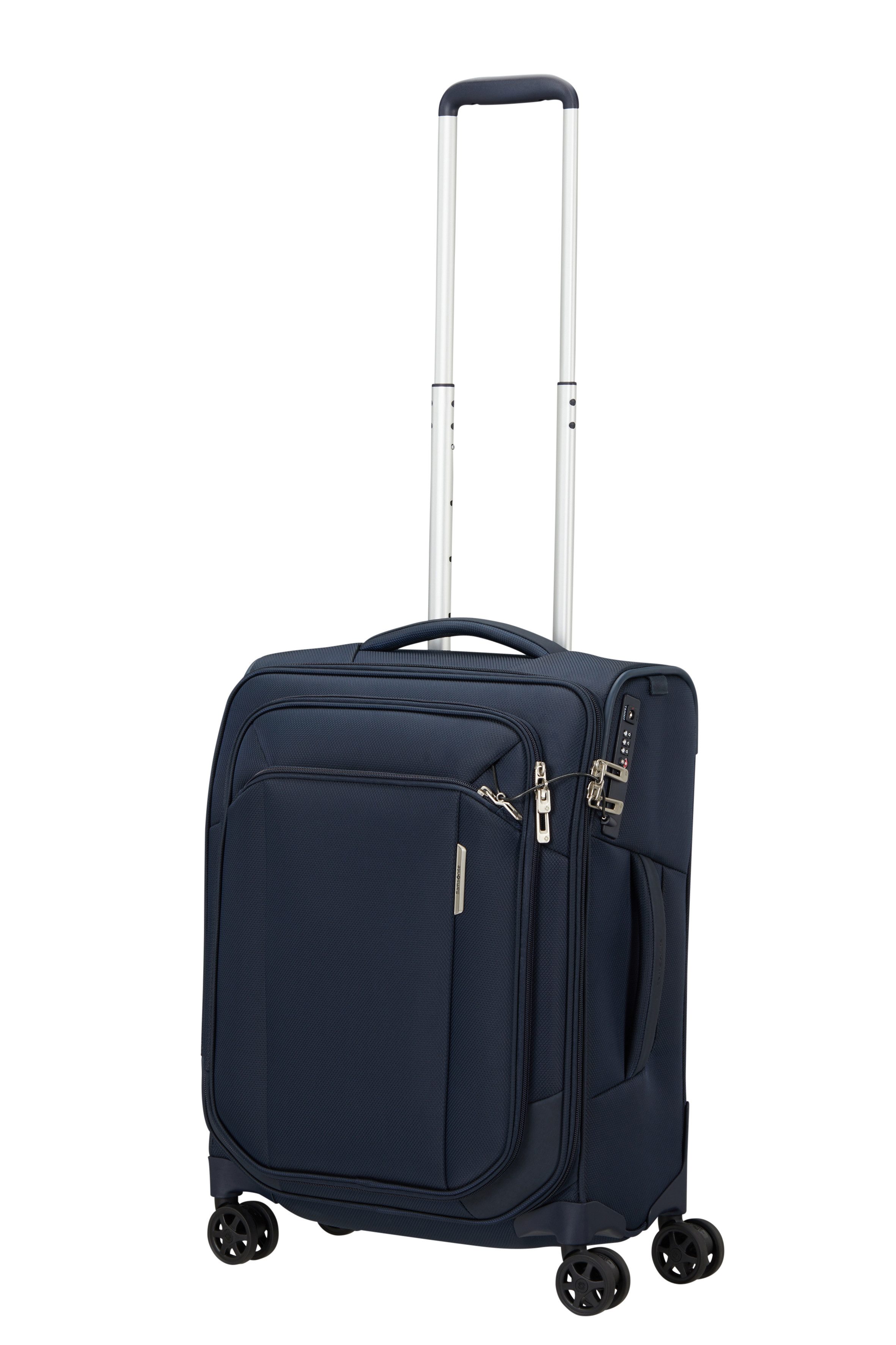 Samsonite Weichgepäck-Trolley RESPARK, verschiedene Größen und Farben, 4 Rollen, mit mehreren Tragegriffen, Innenmaterial aus Polyester