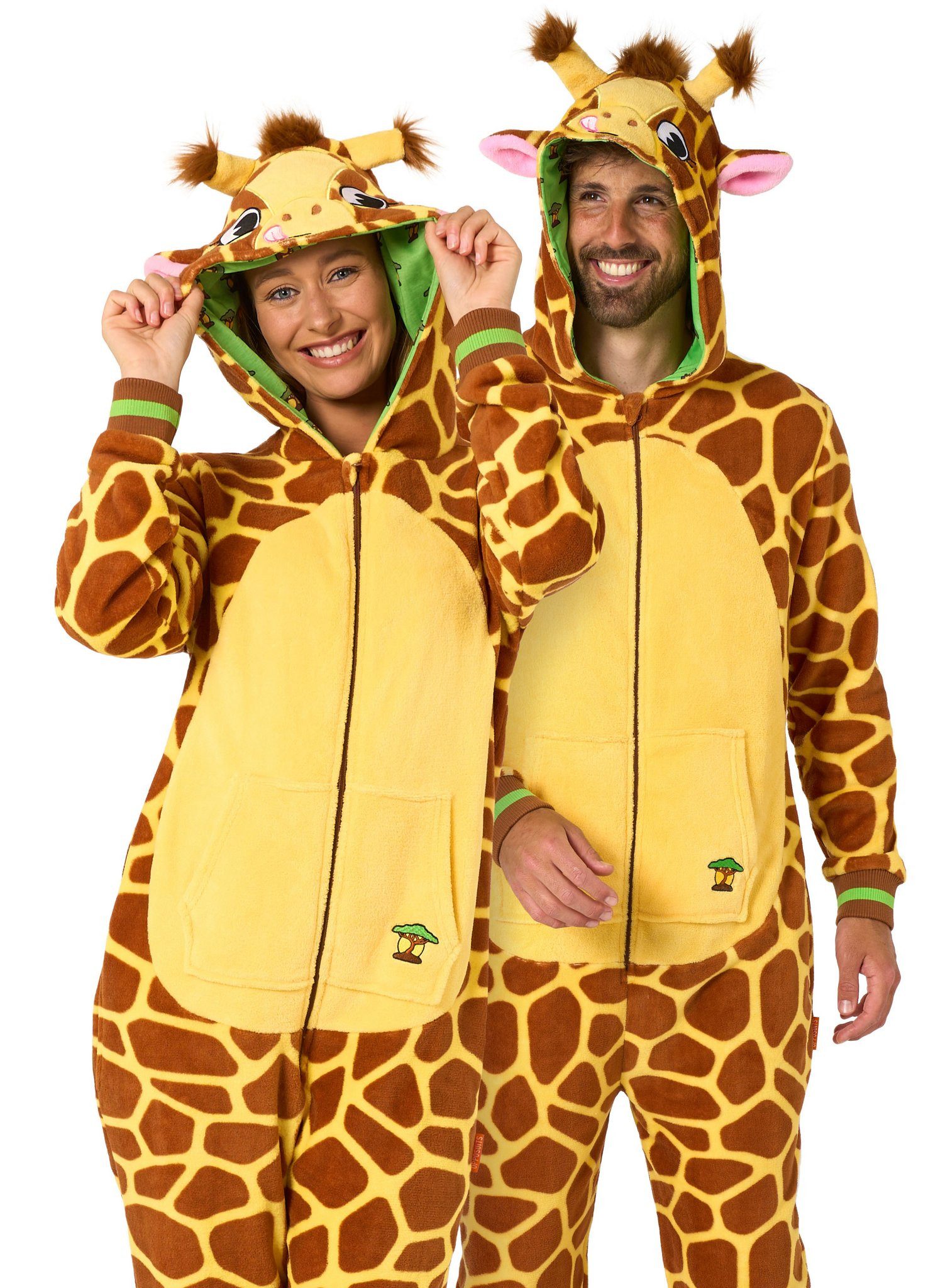 Opposuits Kostüm Giraffe Onesie, Der Overall beweist: jedes Tier eignet sic günstig online kaufen