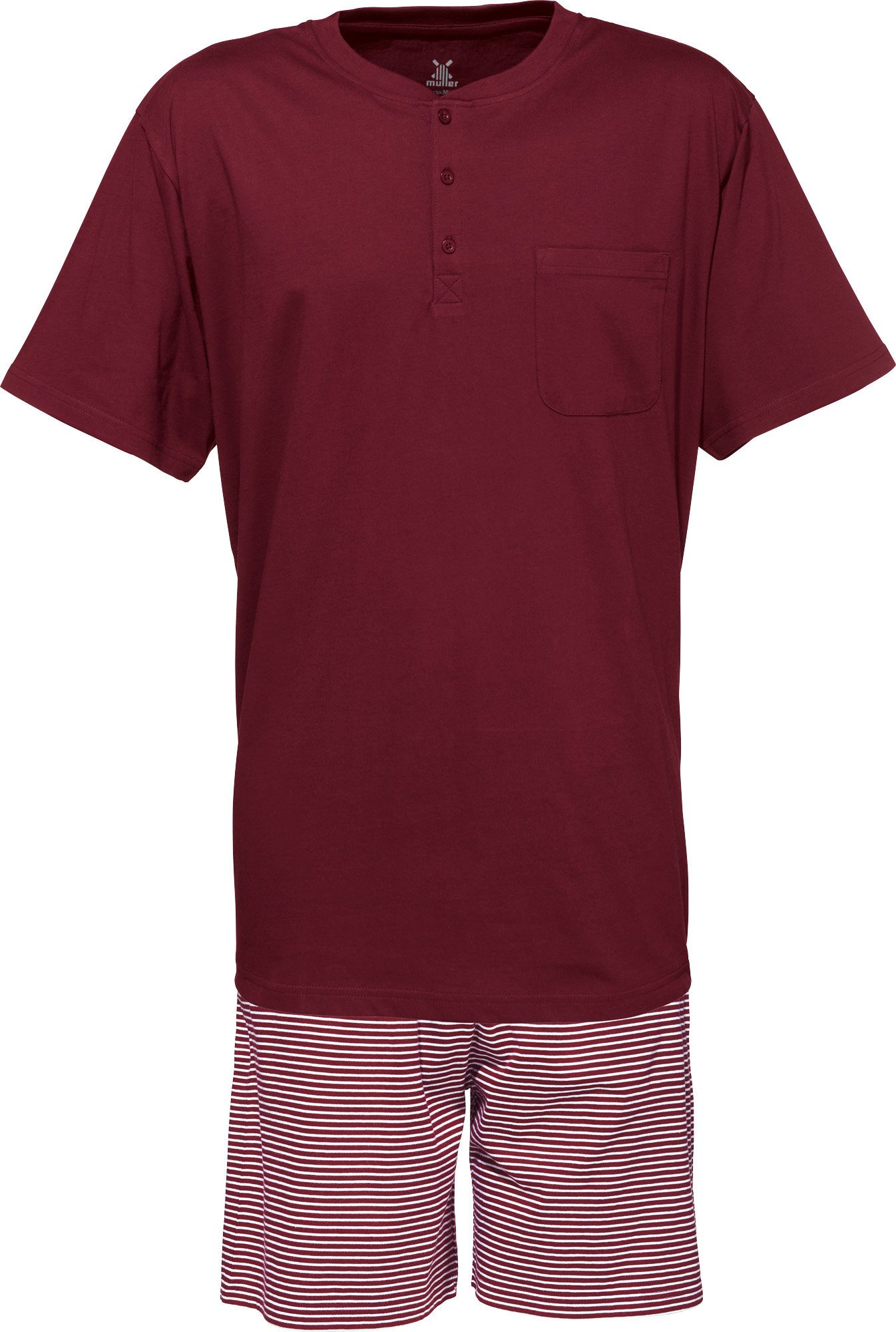 Pyjama Herren-Shorty